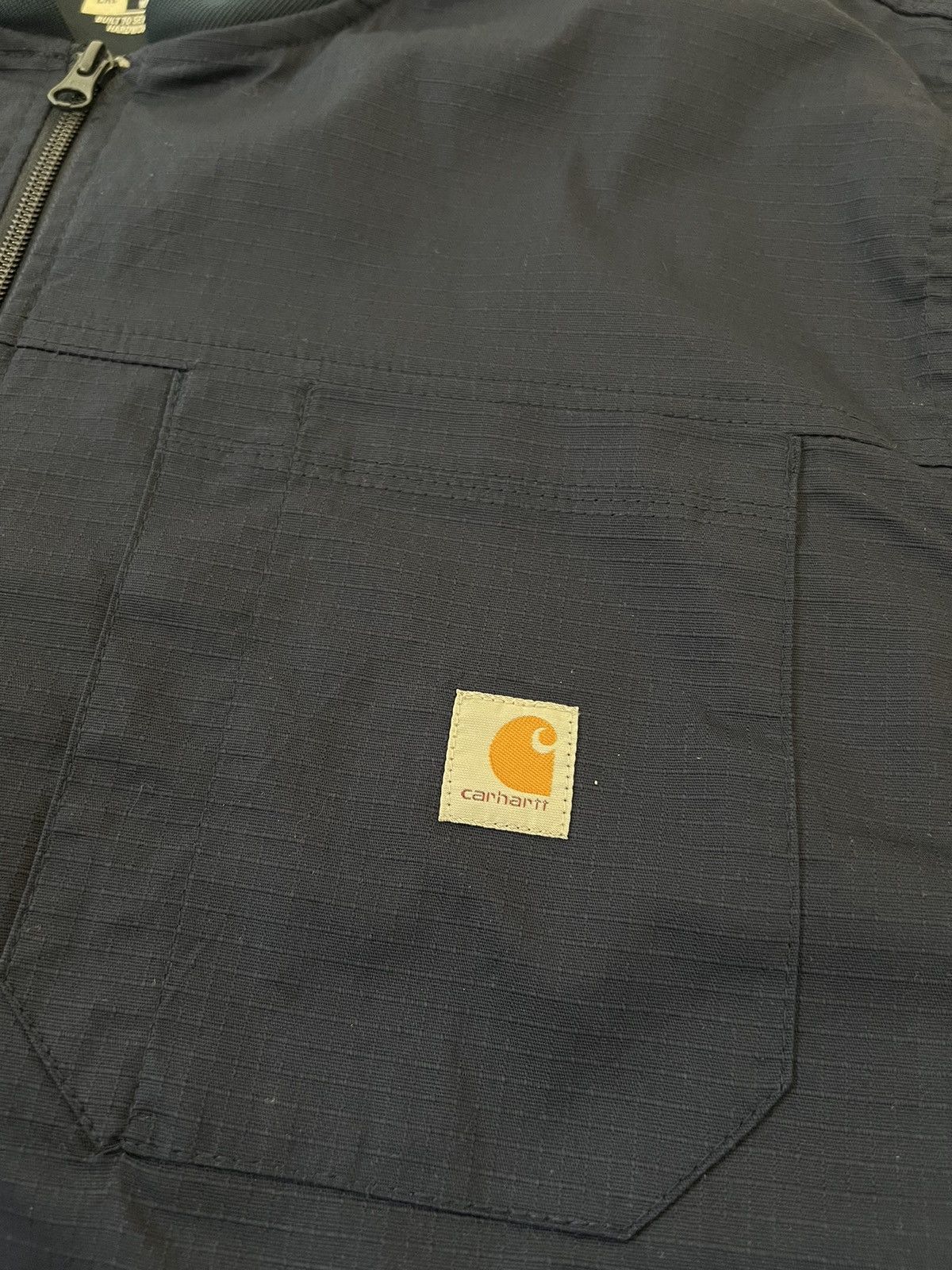 Carhartt Carhartt Rugged Flex Ripstop Utility Warm Up Jacket Navy Size US XXL / EU 58 / 5 - 4 Thumbnail
