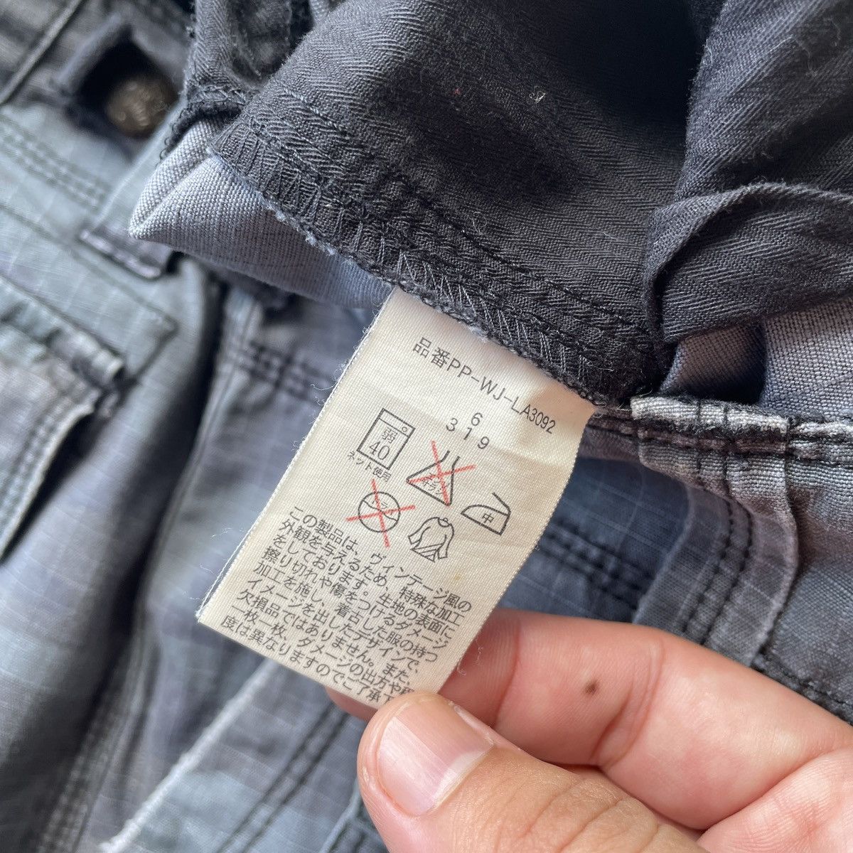 Polo Ralph Lauren Vintage Polo Ralph Lauren Flare Faded Camo Cargo Pants Size US 30 / EU 46 - 8 Thumbnail