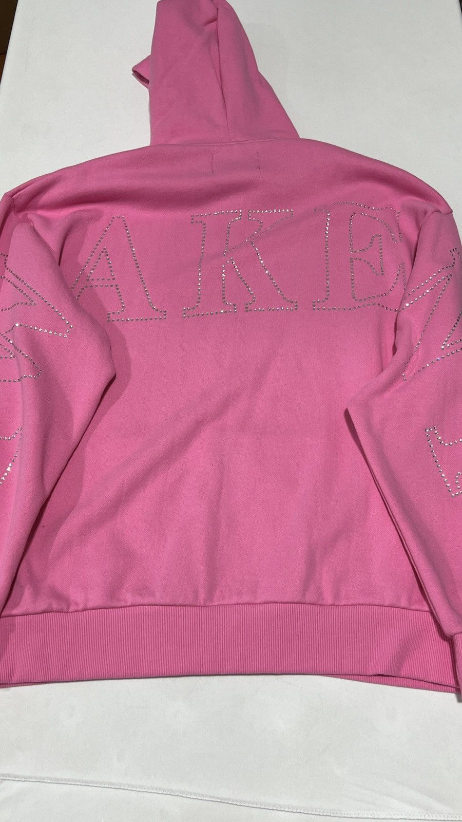 Awake NY Awake NY Pink Rhinestone Hoodie Zip Up Size US L / EU 52-54 / 3 - 10 Thumbnail