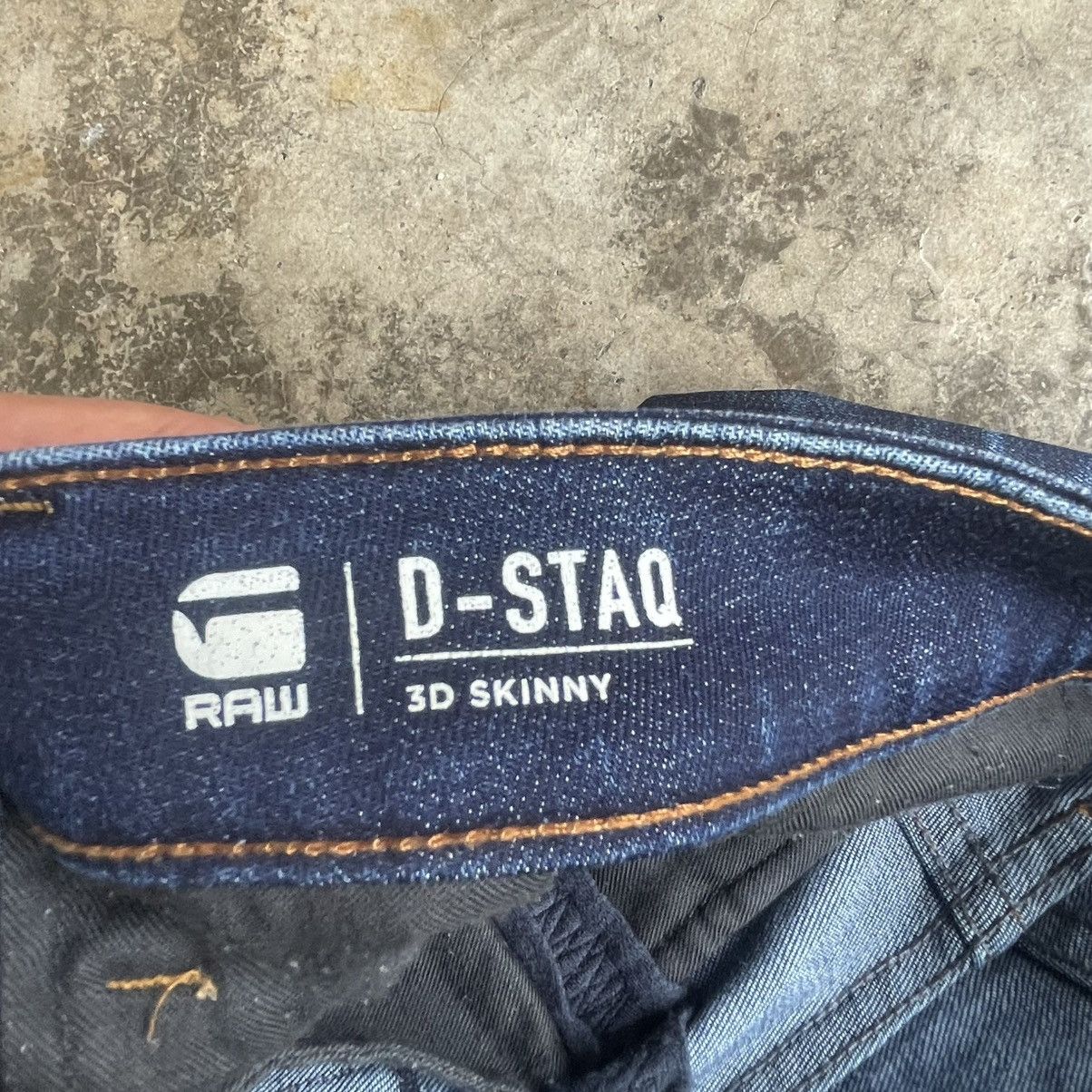 G-Star 🔥🇯🇵G Star Stoned Washed Ripped Distress Skinny Bikers Jeans Size US 30 / EU 46 - 14 Thumbnail