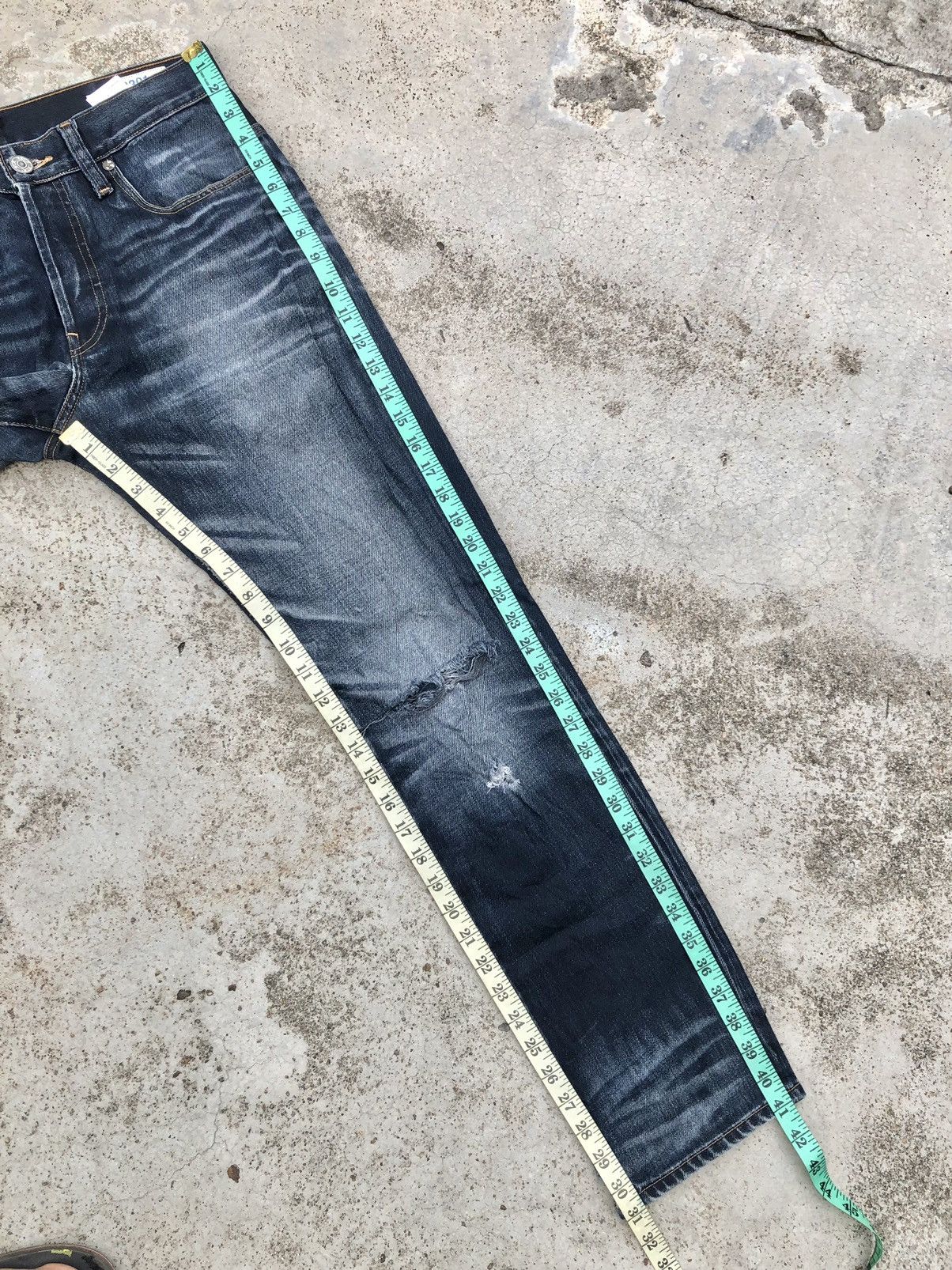 G-Star GSTAR DISTRESSED WASHED DENIM Size US 31 - 14 Thumbnail
