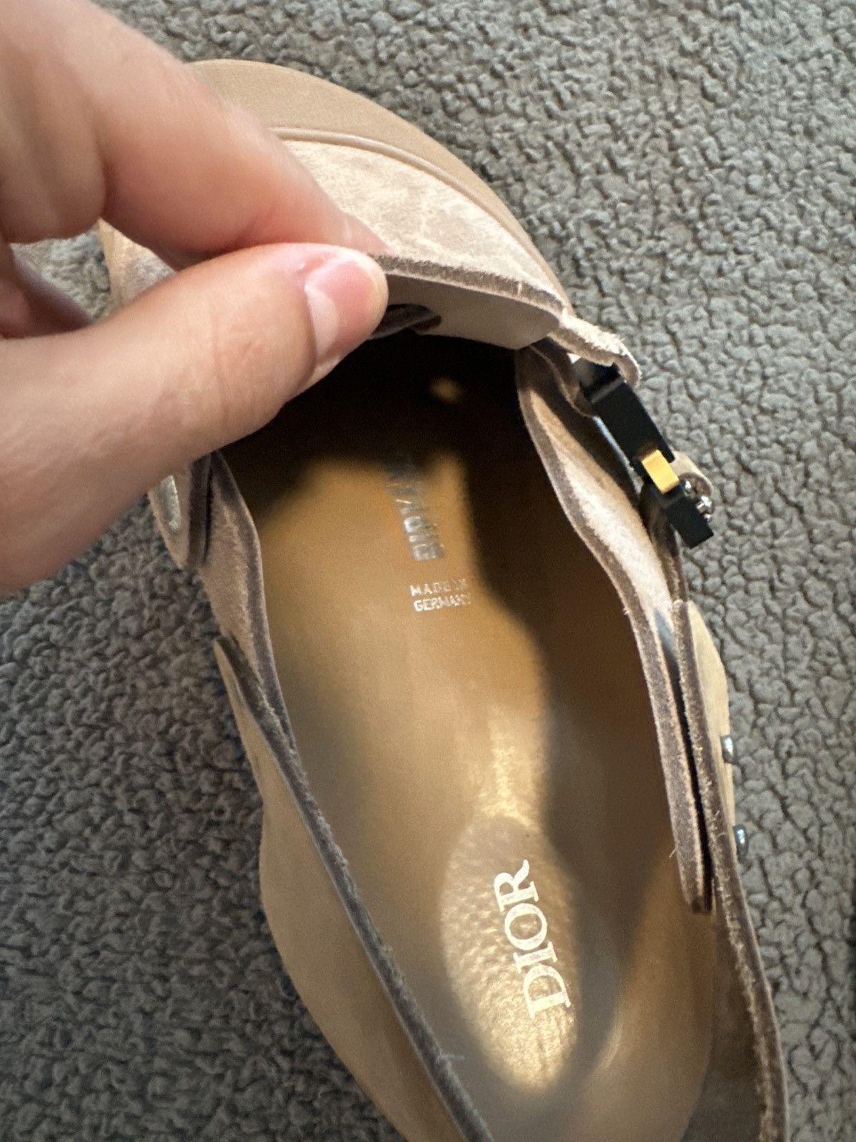 Birkenstock × Dior Birkenstock x Dior Tokio Mule ‘Brown’ Size US 9 / EU 42 - 2 Thumbnail