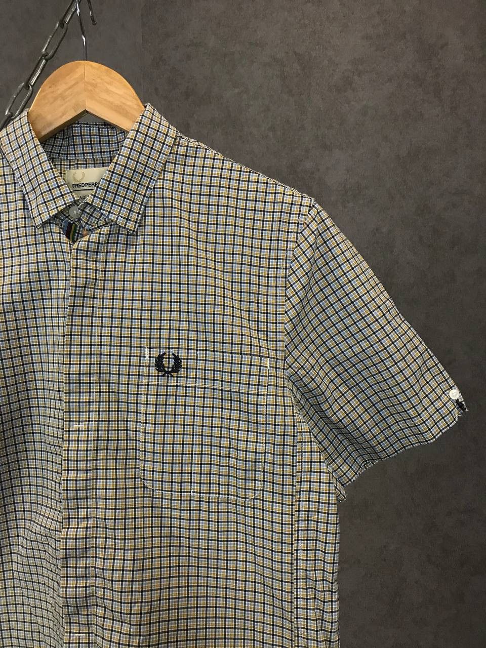 Designer Fred Perry x Bradley Wiggins designer logo shirt Size US S / EU 44-46 / 1 - 2 Thumbnail