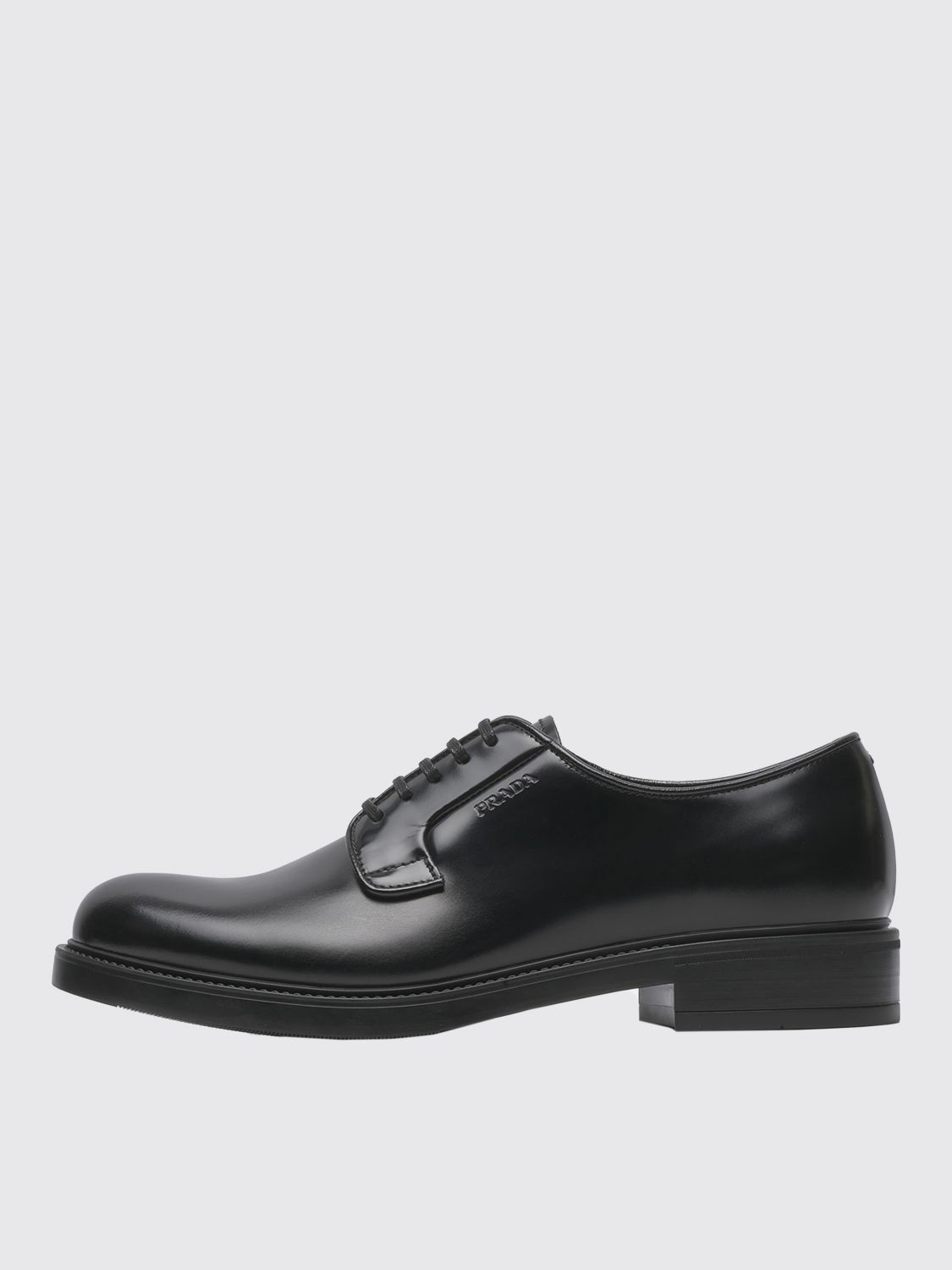 image of Prada Brogue Shoes Men Black (Size 8)