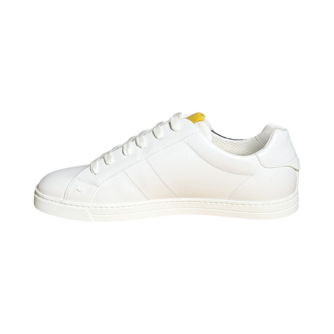 Fendi Fendi Zucca FF Logo Leather Sneakers Men Size US 8 / EU 41 - 3 Thumbnail