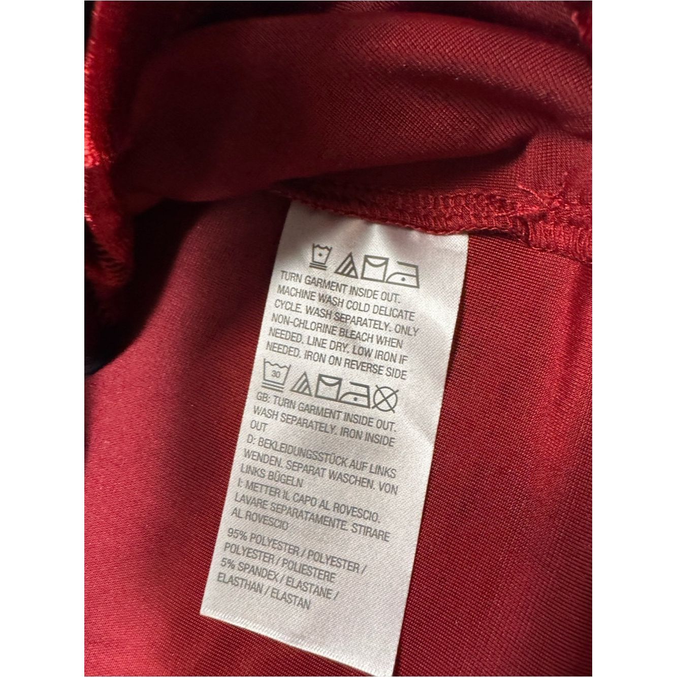 Other New Belle By Kim Gravel Crushed Velvet Red Plaid Button Dow Size L / US 10 / IT 46 - 8 Thumbnail