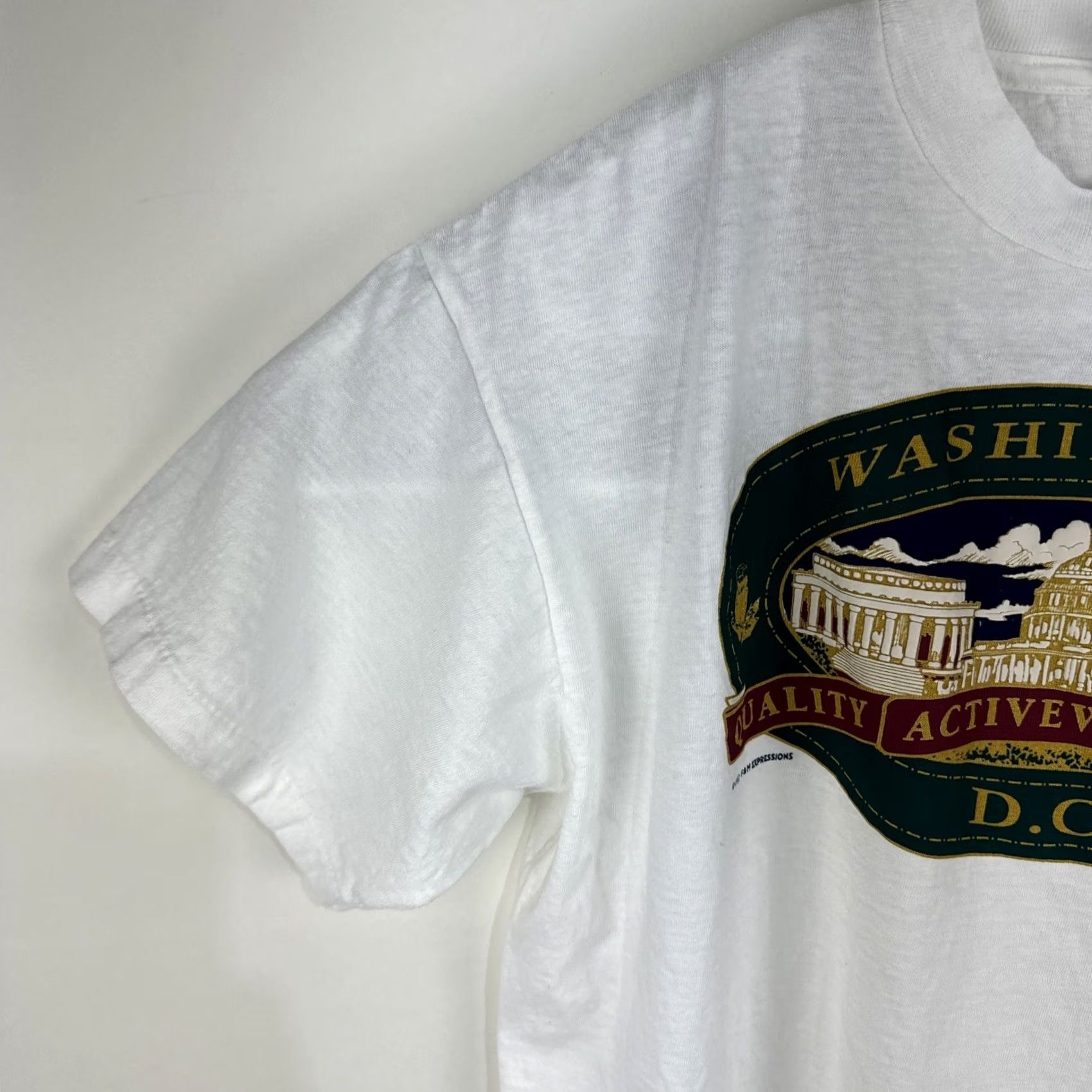 Vintage VINTAGE Washington DC T Shirt Men’s XL USA Statehood Tourist Destination Tee Size US XL / EU 56 / 4 - 4 Thumbnail