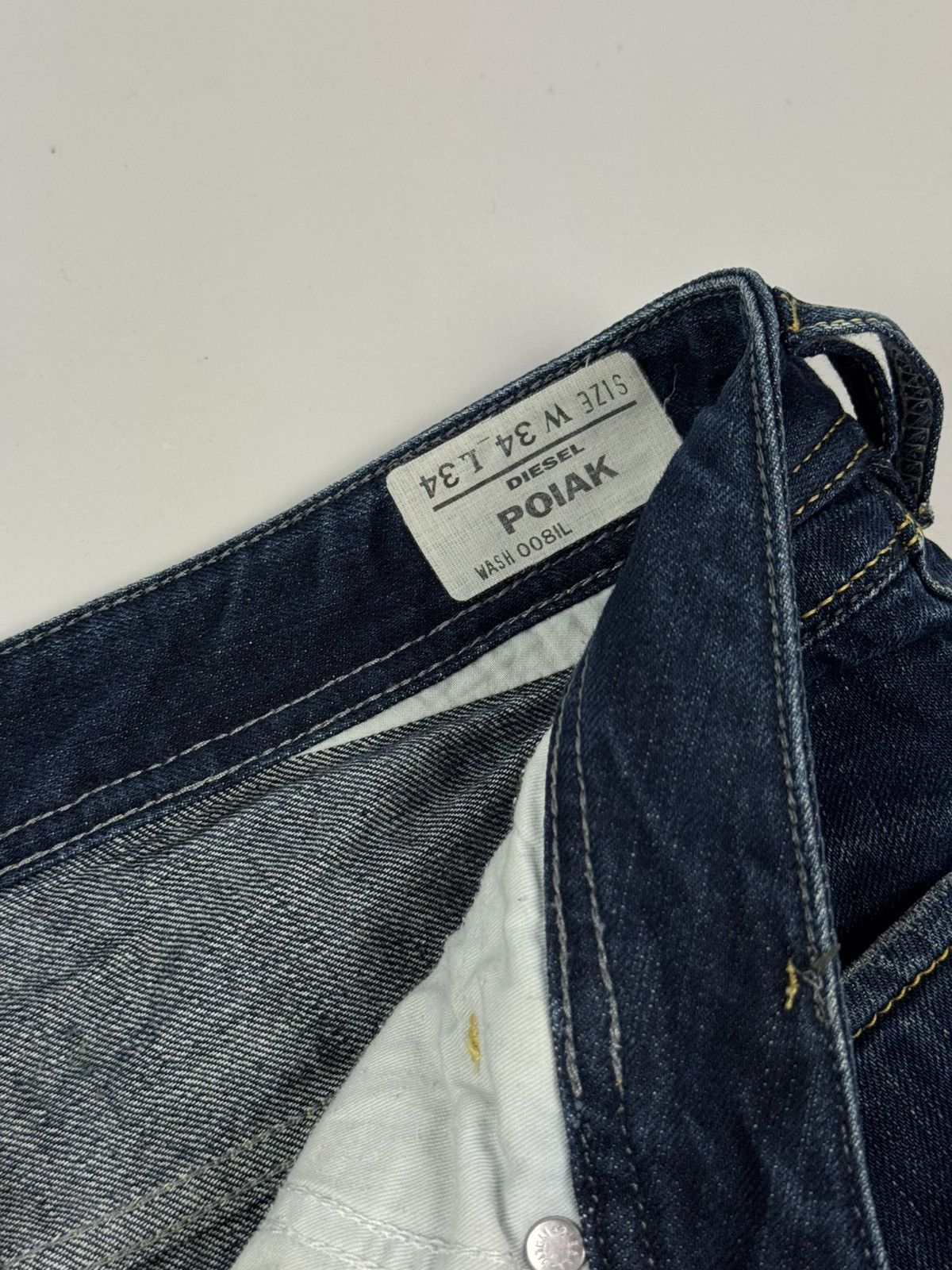 Diesel Distressed Diesel Poiak Jeans Pants Size US 34 / EU 50 - 11 Thumbnail