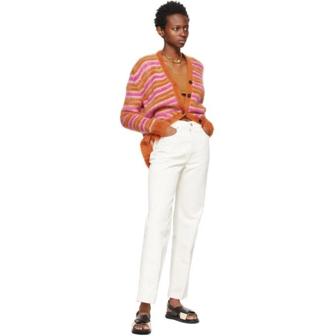 Marni o1y1125 V-neck Cardigan in Multicolor Size M / US 6-8 / IT 42-44 - 4 Thumbnail