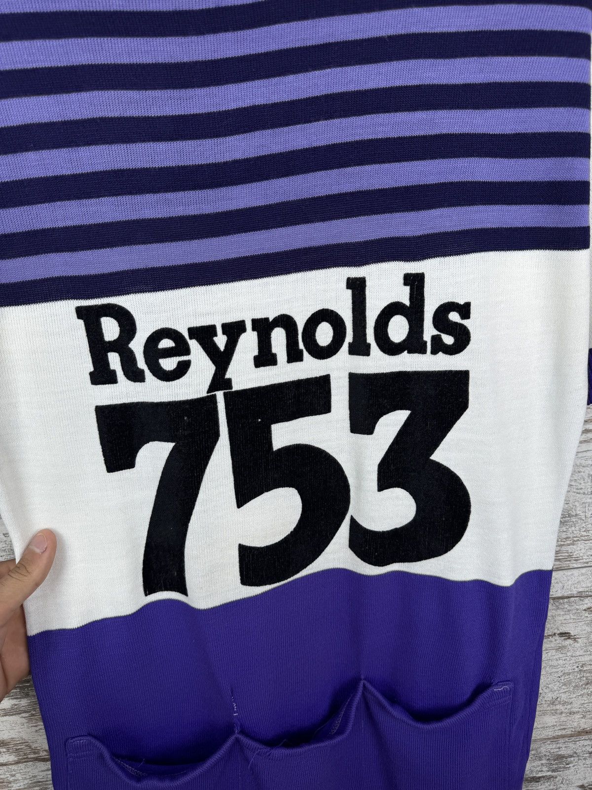 Vintage Mens Vintage Reynolds 753 jersey wool T-shirt rare cycling Size US L / EU 52-54 / 3 - 10 Thumbnail
