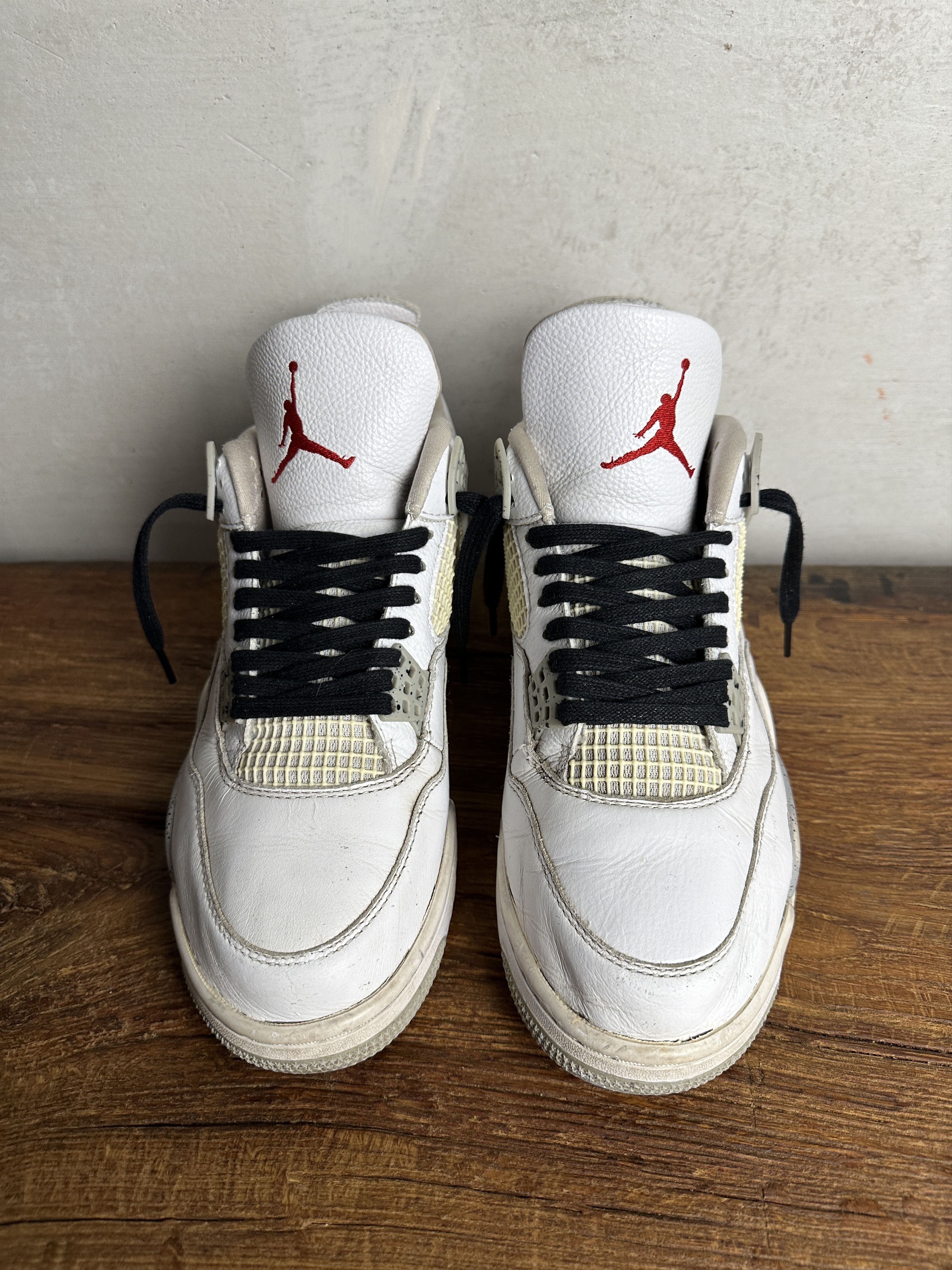 Jordan Brand Air Jordan 4 Retro White Oreo 2021 Size US 9 / EU 42 - 5 Thumbnail