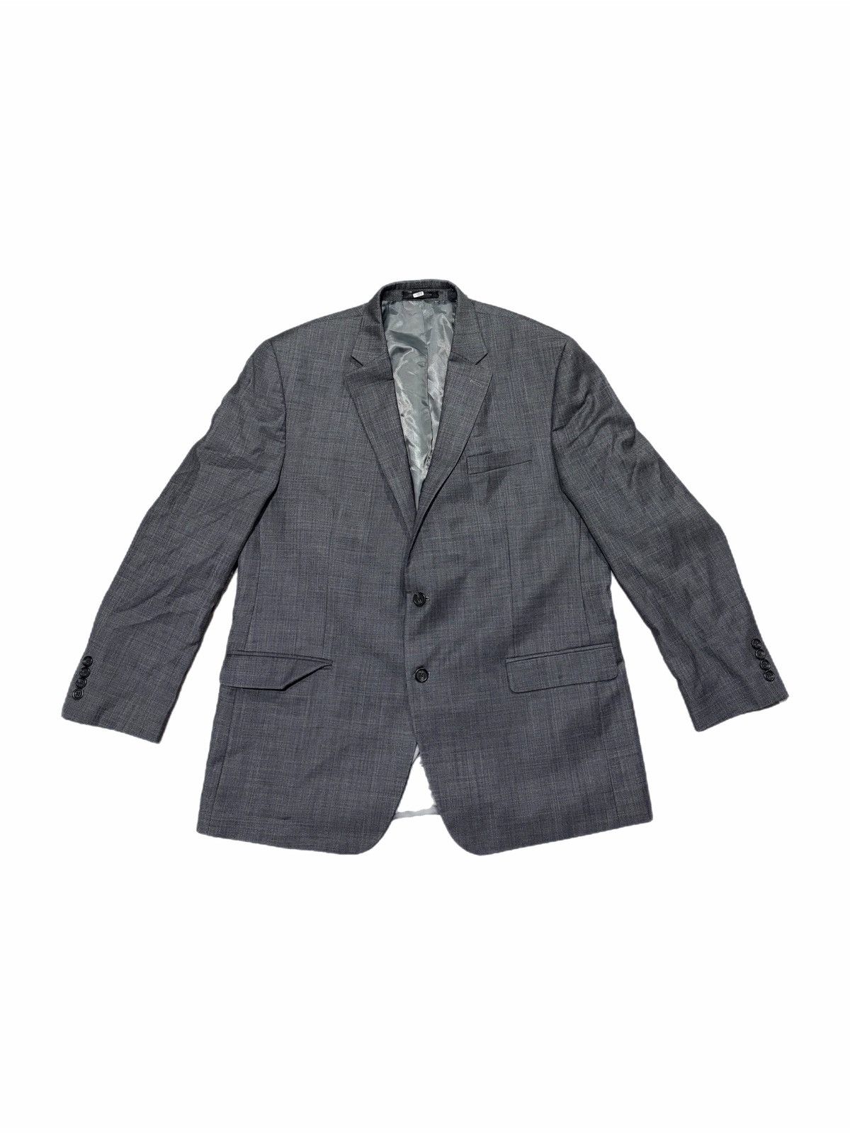 Chaps Ralph Lauren Chaps Suit Jacket 100% Wool 2 Button Blazer Formal Business Size 46R - 1 Thumbnail