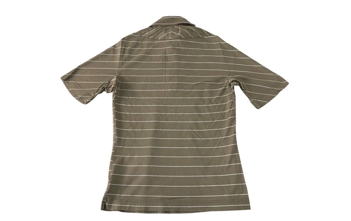 Vivienne Westwood 90s Vivienne Westwood Man Striped Small Orb Logo Polo Tee Size US S / EU 44-46 / 1 - 2 Thumbnail