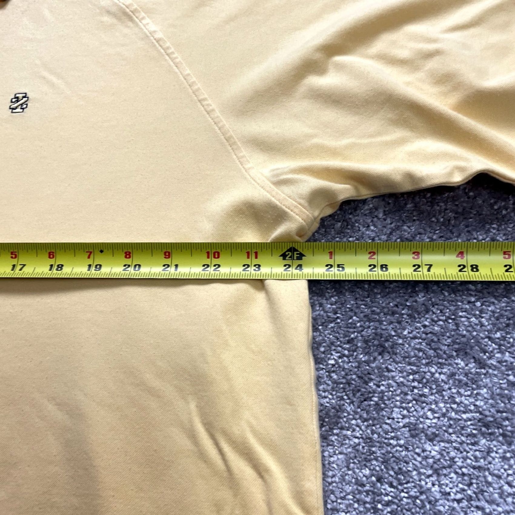 Izod VINTAGE Izod Polo Shirt Mens XL Yellow Short Sleeve Pima Cotton Preppy Rugby Collared Size US XL / EU 56 / 4 - 7 Thumbnail