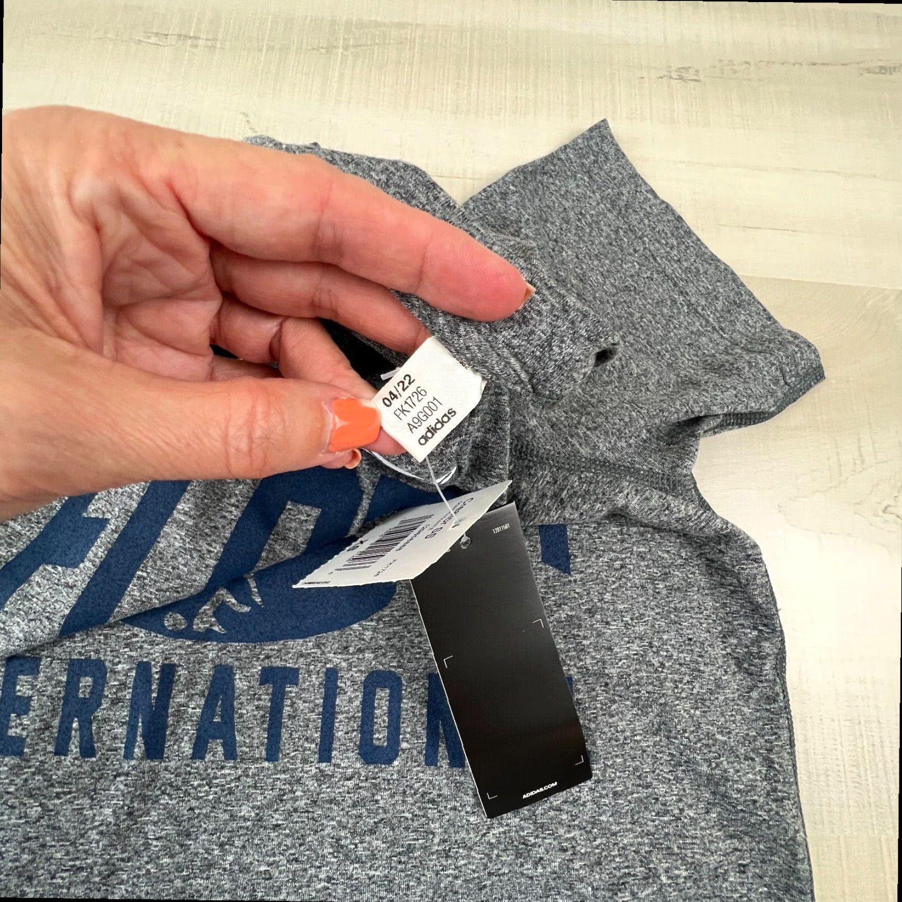 Adidas Adidas Mens Gray Creator Tee Shirt Florida International XS Short Sleeve Knit T-Shirt New Size US XS / EU 42 / 0 - 5 Thumbnail