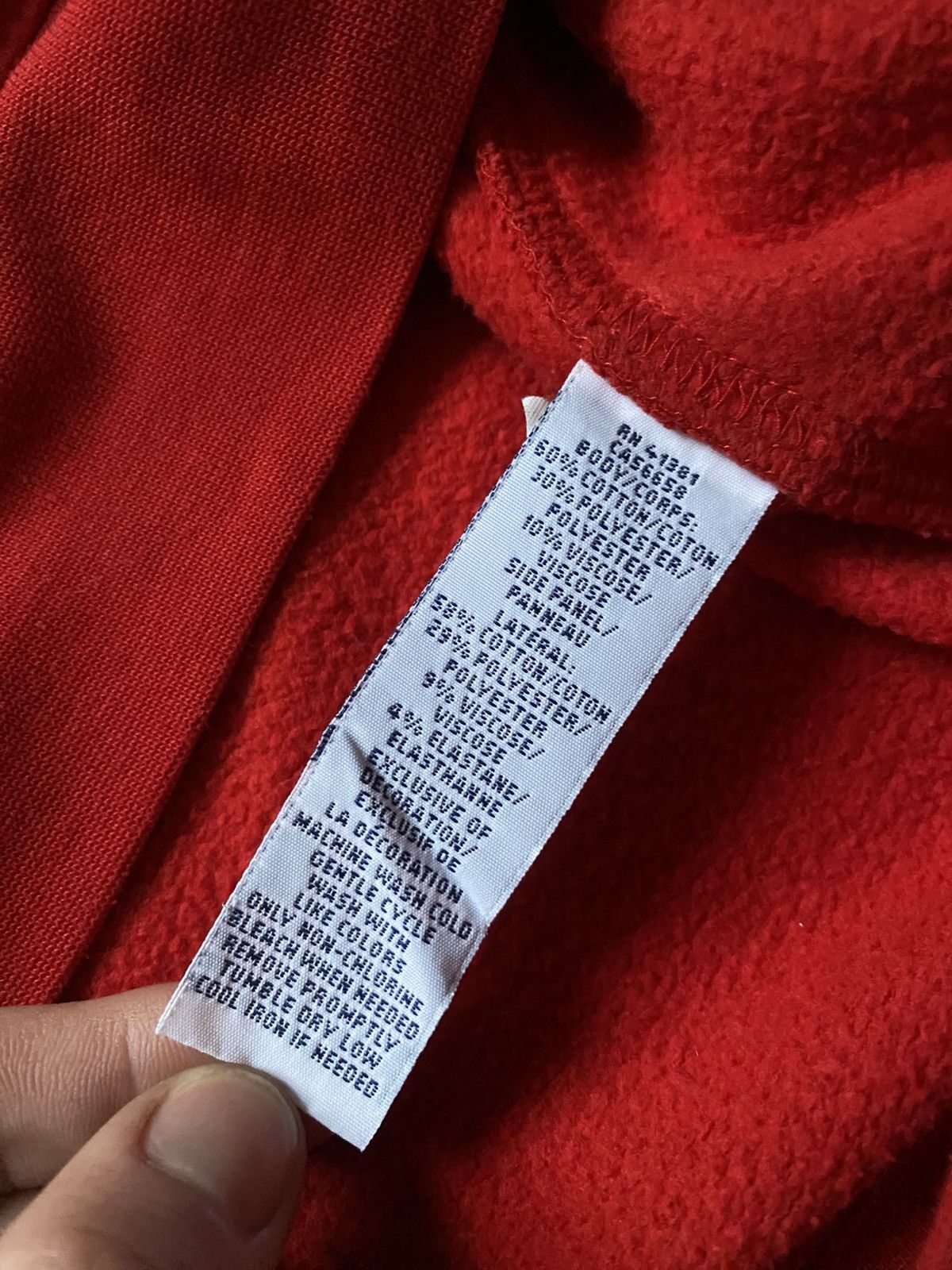 Polo Ralph Lauren × Rugby Ralph Lauren Mens Polo Ralph Lauren Red Sweatshirt Crew Neck Small Logo Size US XXL / EU 58 / 5 - 6 Thumbnail