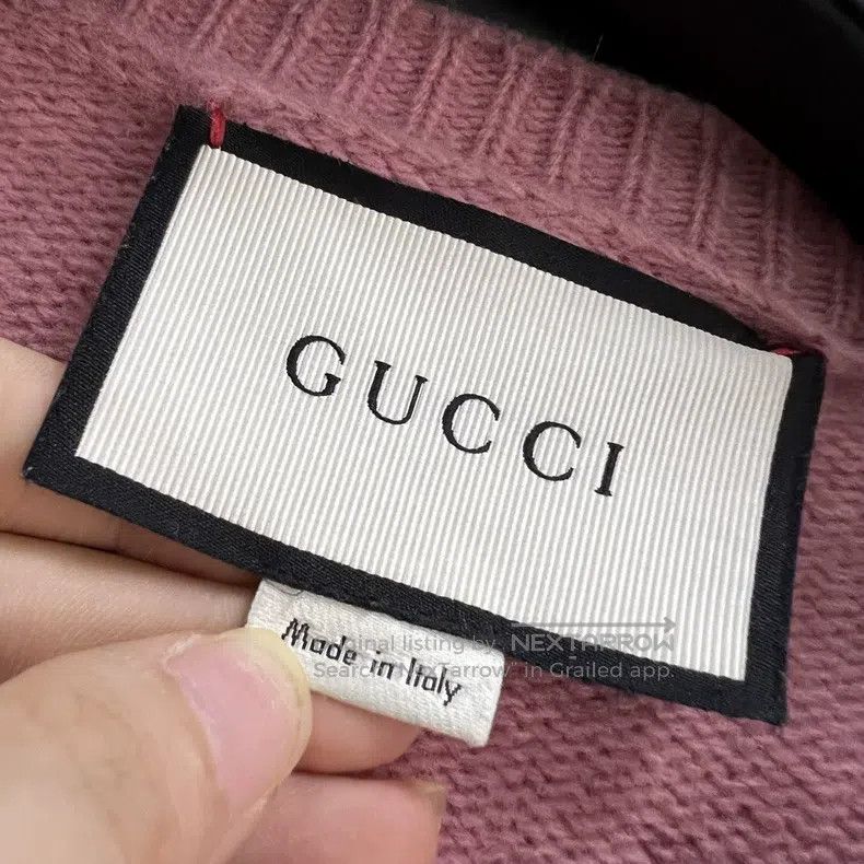 Gucci Gucci Animal Embroidery Round-Neck Knitwear sweater Size M / US 6-8 / IT 42-44 - 3 Thumbnail