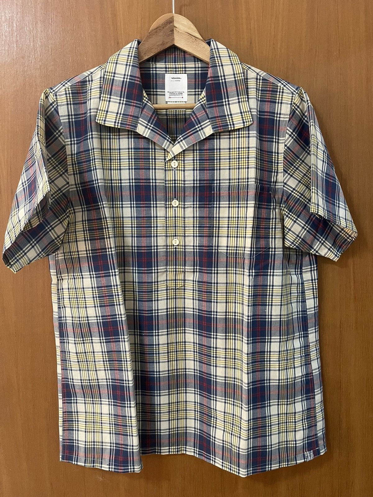 Visvim Visvim Fairway P.O. Shirt S/S Madras Size US M / EU 48-50 / 2 - 3 Thumbnail