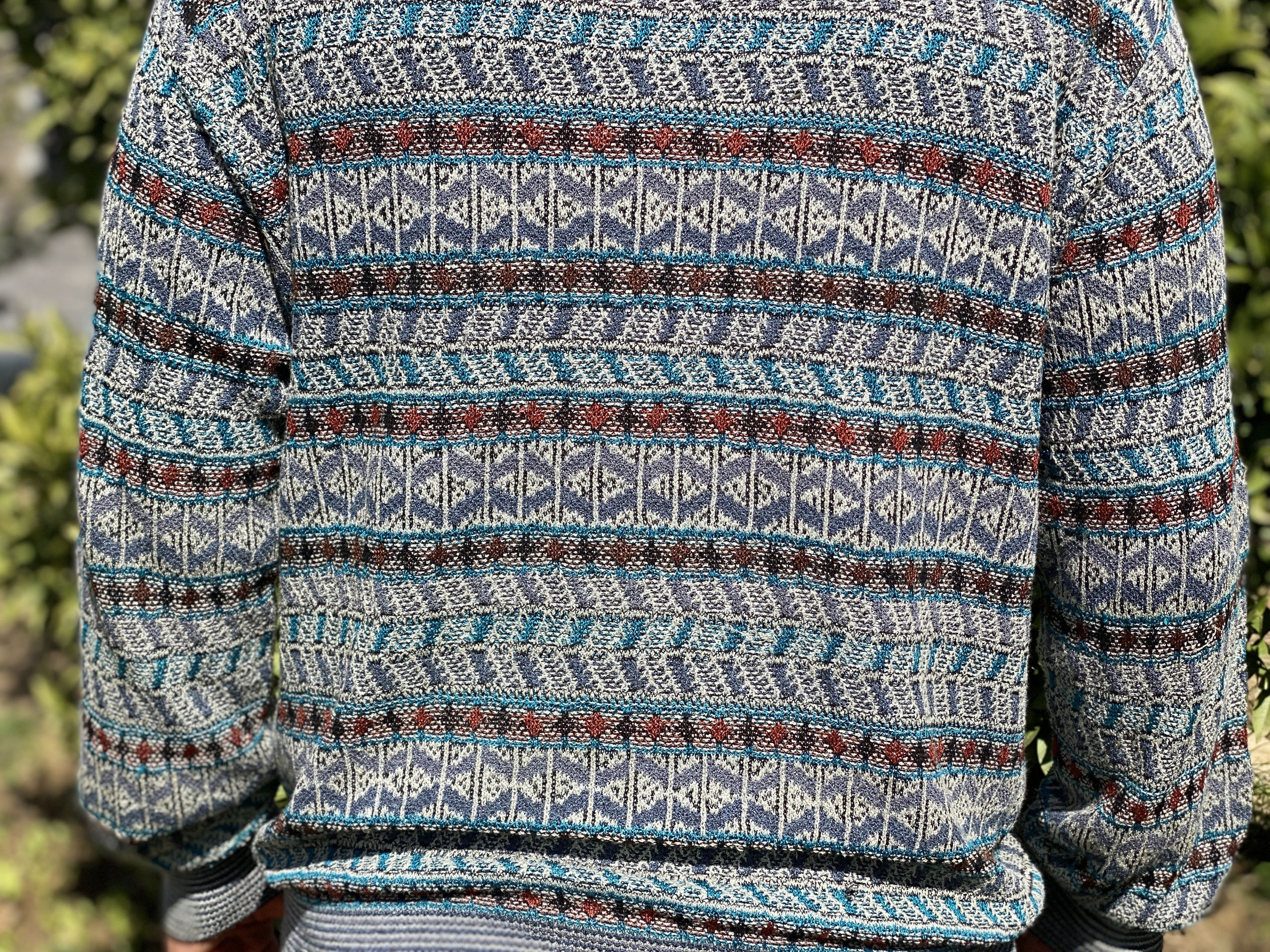 Missoni Missoni 3D Knit Pullover Geometr Retro Size 48 M Jeresy Size US M / EU 48-50 / 2 - 13 Thumbnail