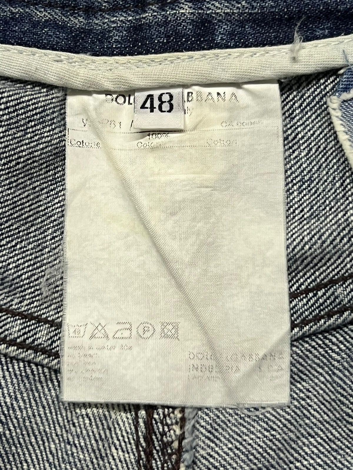 Dolce & Gabbana Vintage Dolce & Gabbana Italian Designer - Distressed Denim Size US 35 - 14 Thumbnail