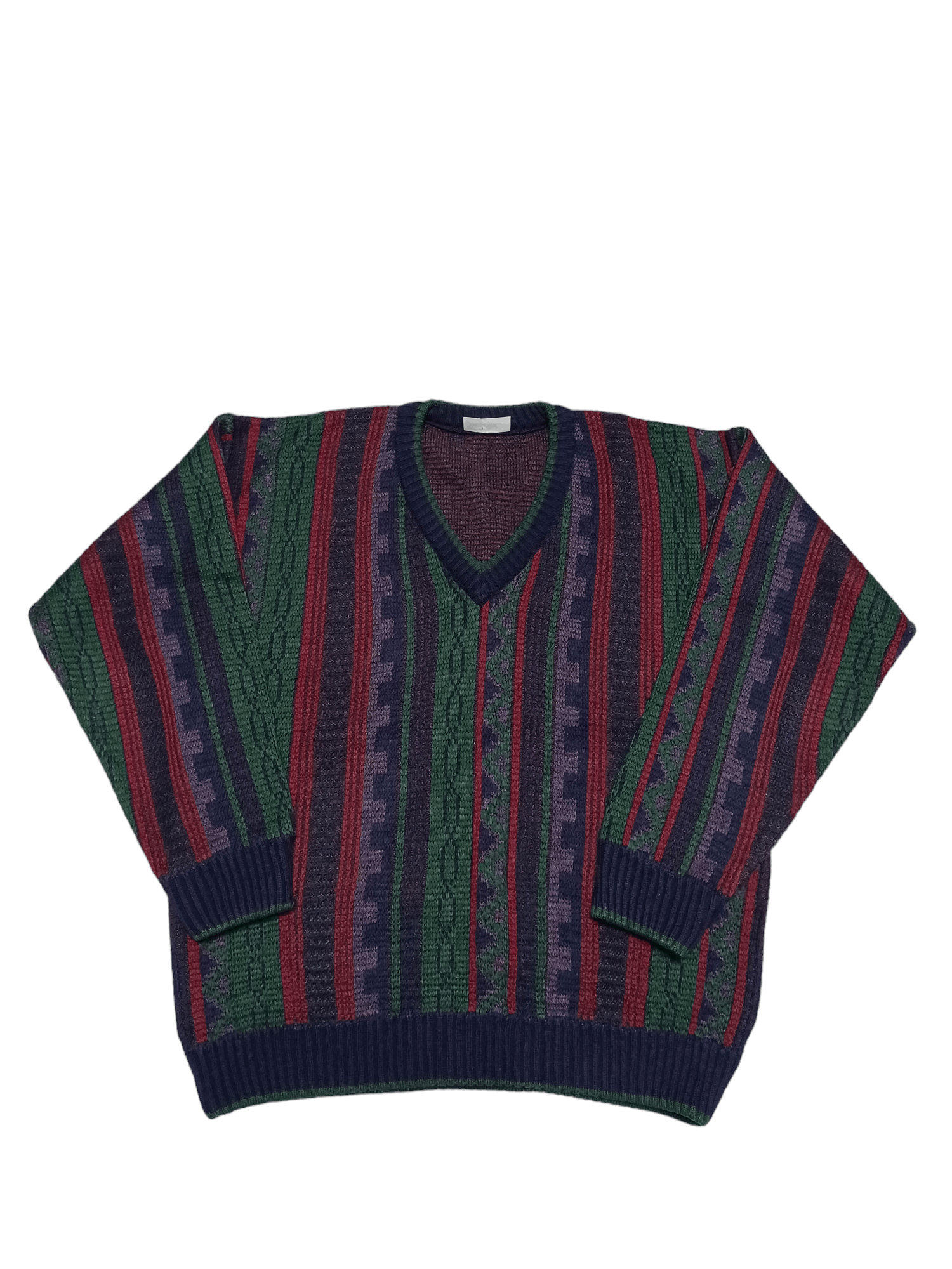 Gabicci FANTASTIC GABICCI MADE IN ENGLAND V-NECK SWEATER OLDMONEY Size US M / EU 48-50 / 2 - 1 Thumbnail