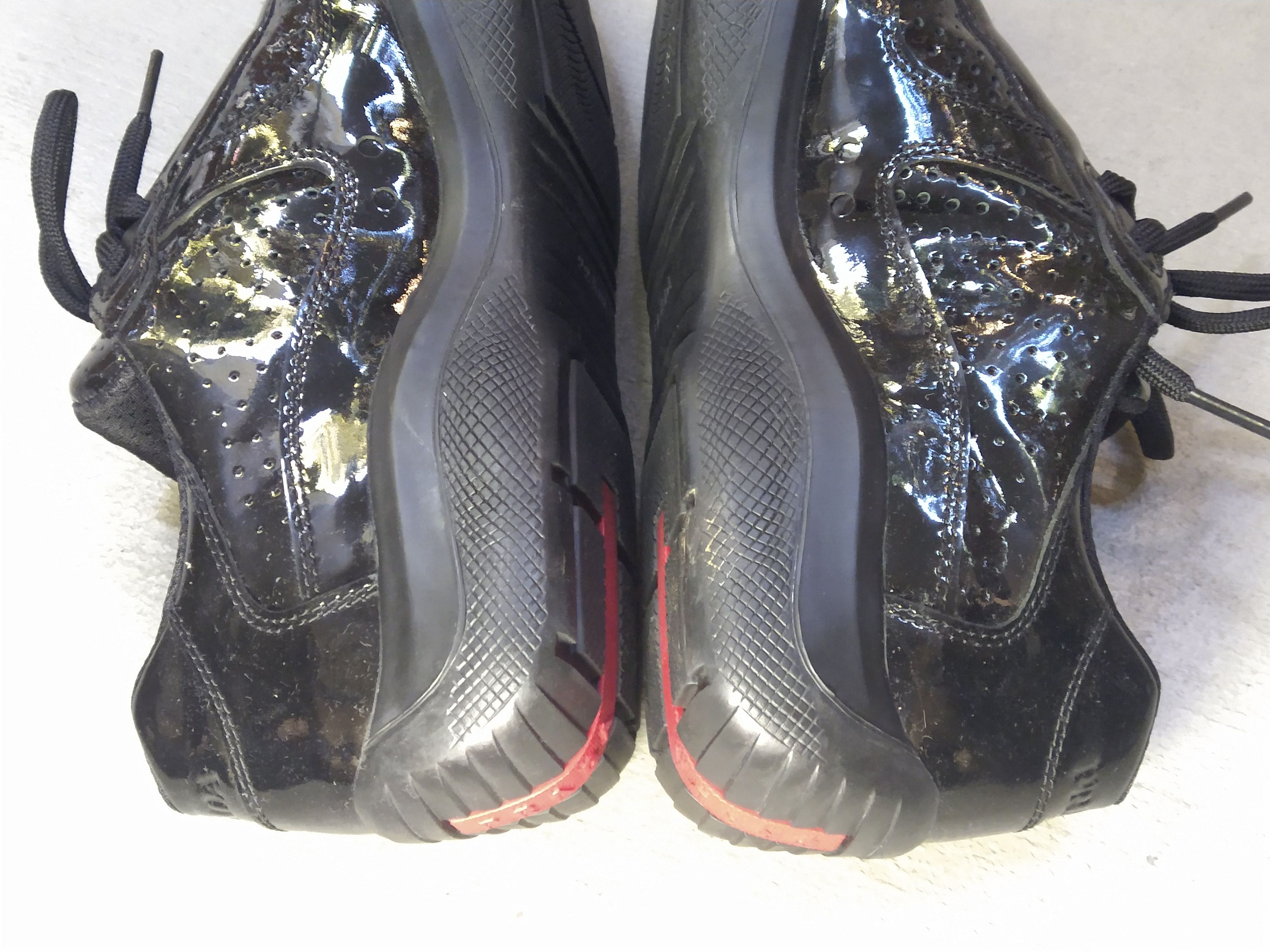 Prada Prada America's Cup Black Patent Leather Size 7.5 Red Low Size US 7.5 / EU 40-41 - 11 Thumbnail