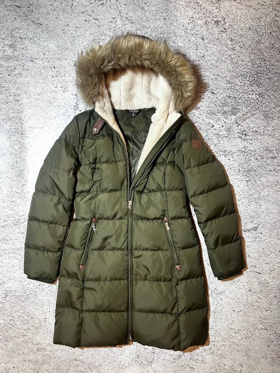 RRL Ralph Lauren Ralph Lauren Down Parka Fur Hood Green Winter Jacket Size M / US 6-8 / IT 42-44 - 2 Thumbnail