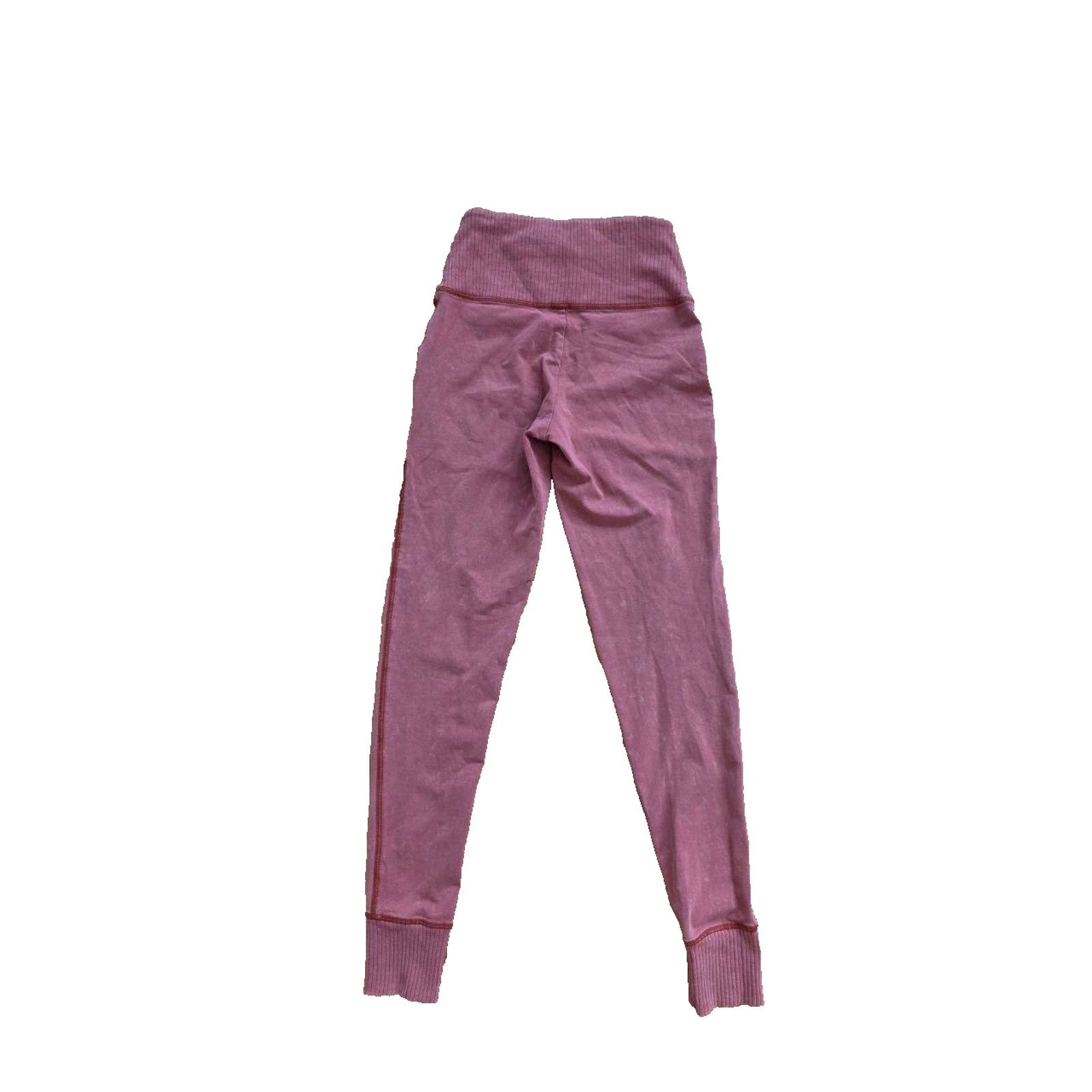 Aries Aerie Women high waisted leggings sport Pink Size XS A001050 Size 22" - 2 Thumbnail