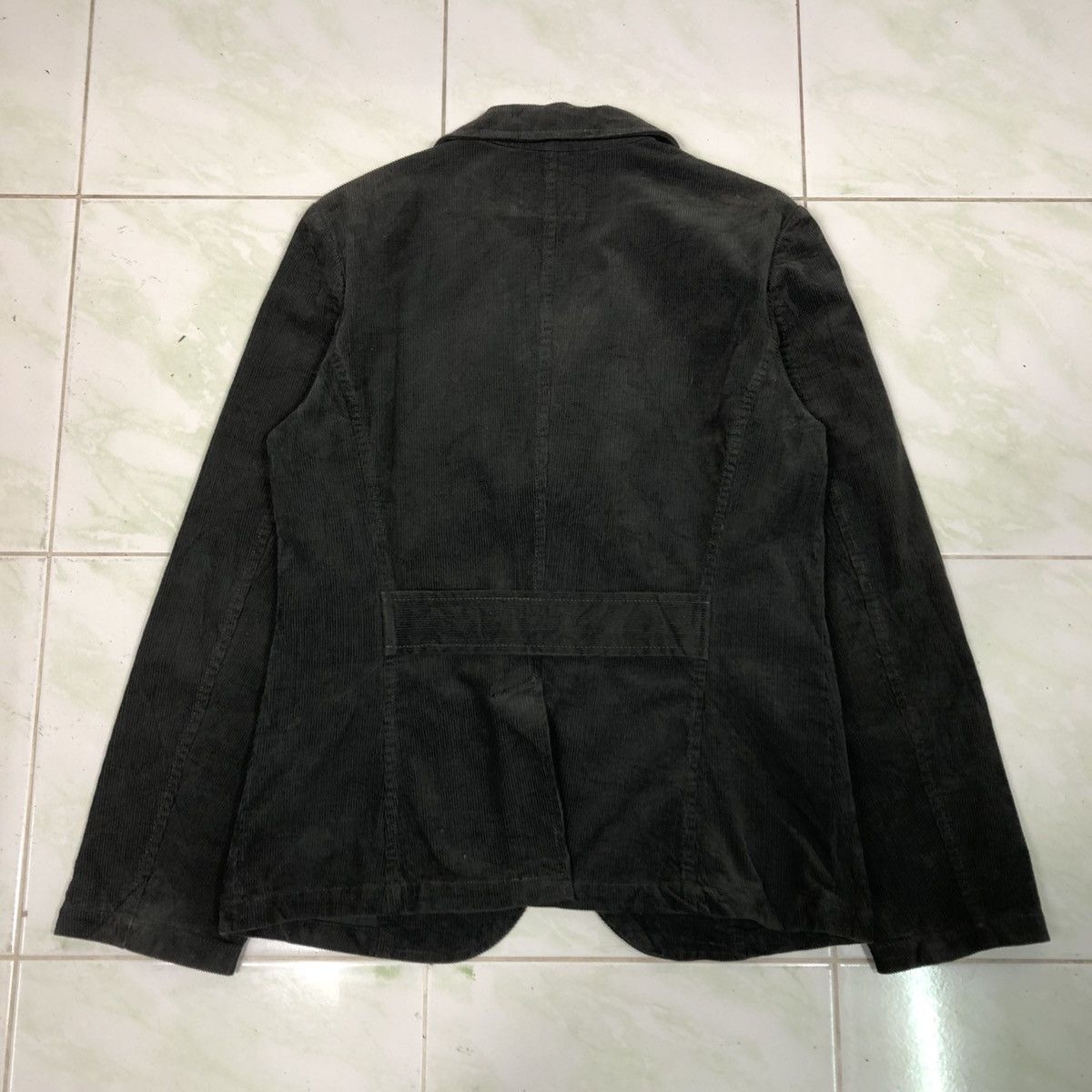 Issey Miyake 💥Vintage Chore Jacket Zucca Corduroy Blazer Size L / US 10 / IT 46 - 2 Thumbnail