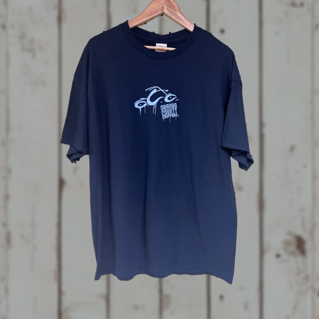 Vintage VINTAGE Tennessee River Shirt XL Blue Graphic Print Dog Back Biker Motorcycle Double-Sided NWT Nos Men Crew Neck Short Sleeve Cotton 2000s 00s Size US XL / EU 56 / 4 - 1 Thumbnail