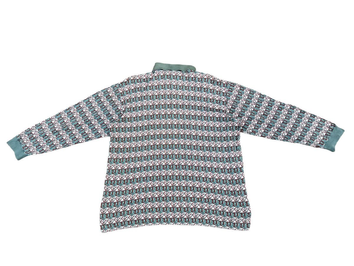 Christian Dior Monsieur CD Monsieur Monogram Long Sleeve Polo Shirt Size US M / EU 48-50 / 2 - 2 Thumbnail