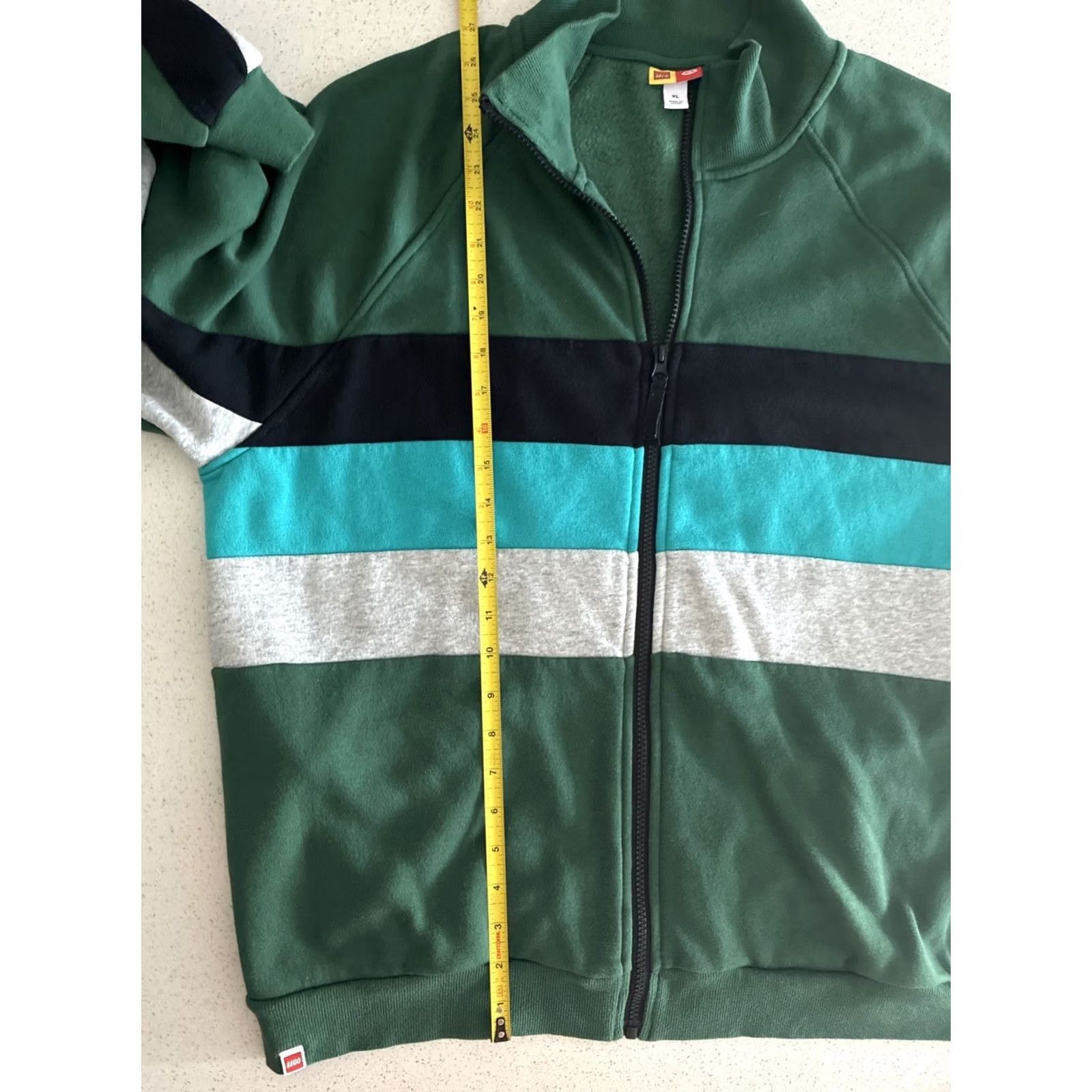 LEGO Lego Sweatshirt Men’s XL Full Zip Multicolor Cotton Polyester Zip Up Shirt Mens Size US XL / EU 56 / 4 - 5 Thumbnail