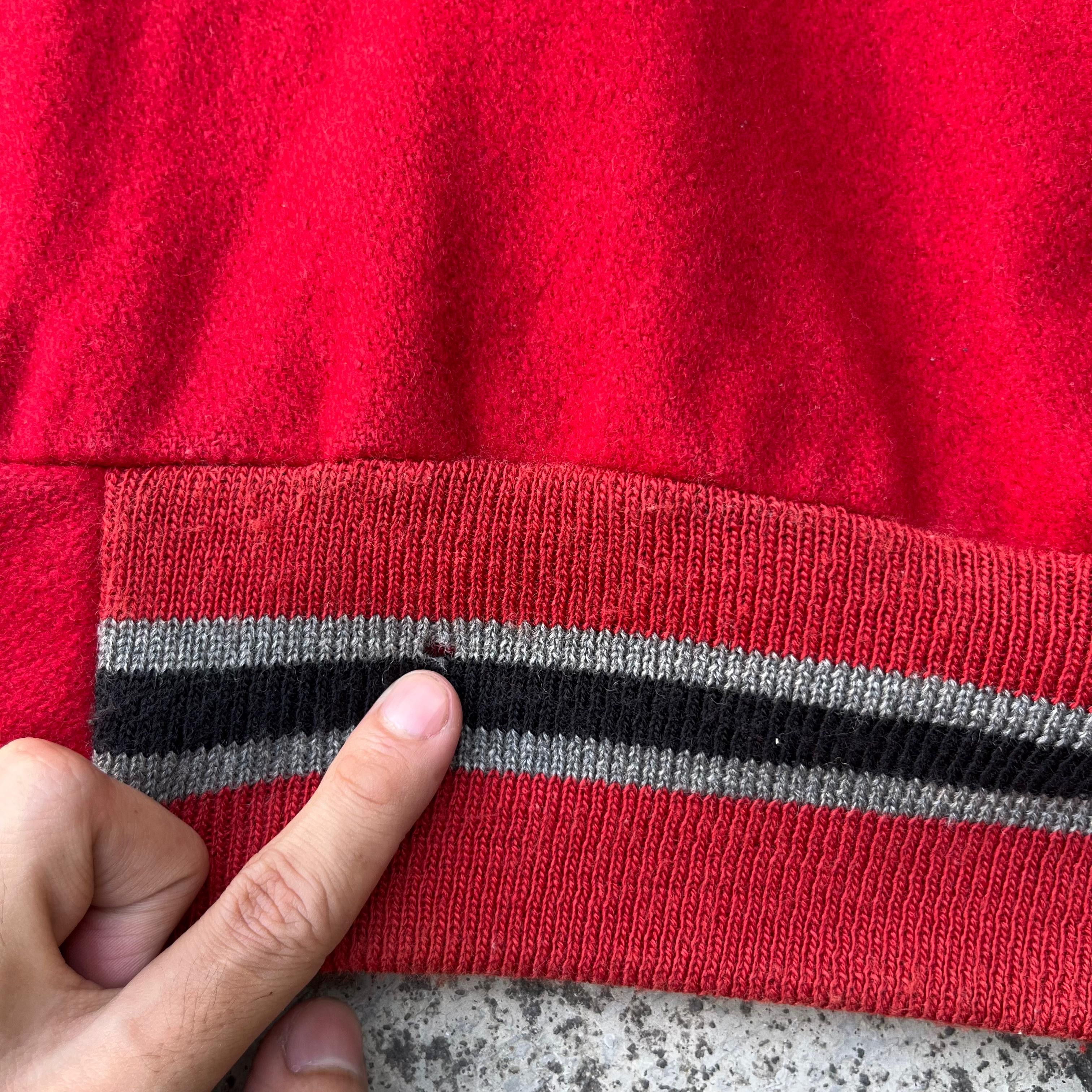 Delong RARE❤️‍🔥Vintage 80s Delong Wool Leather Varsity Jacket Size US M / EU 48-50 / 2 - 11 Thumbnail