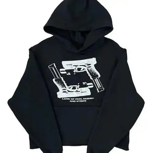 Other Punk Gothic Harajuku style hoodie Y2K American pullover Size US XL / EU 56 / 4 - 1 Thumbnail