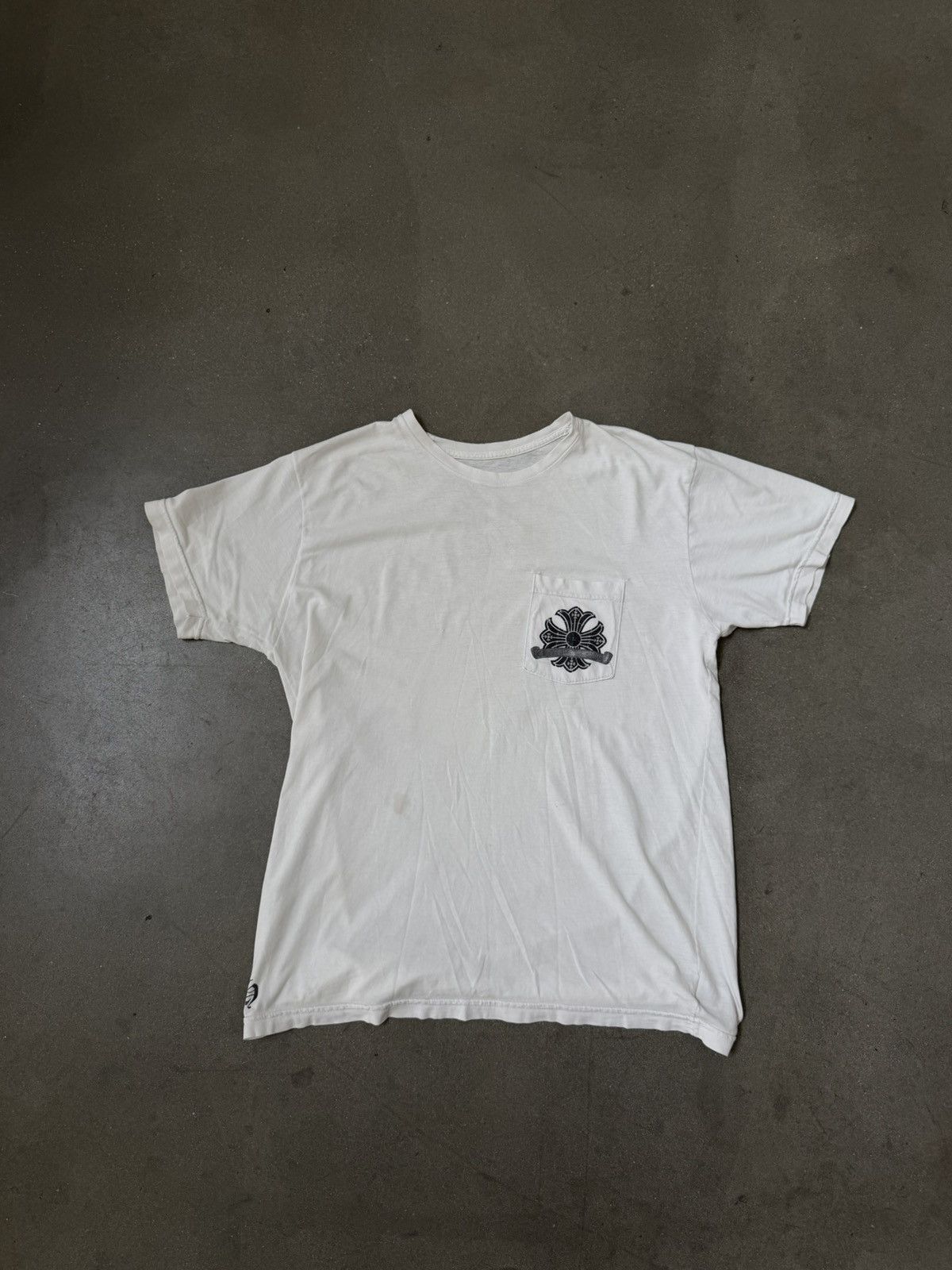 Chrome Hearts Chrome Hearts Horse Shoe Logo Tee White Size US L / EU 52-54 / 3 - 2 Thumbnail