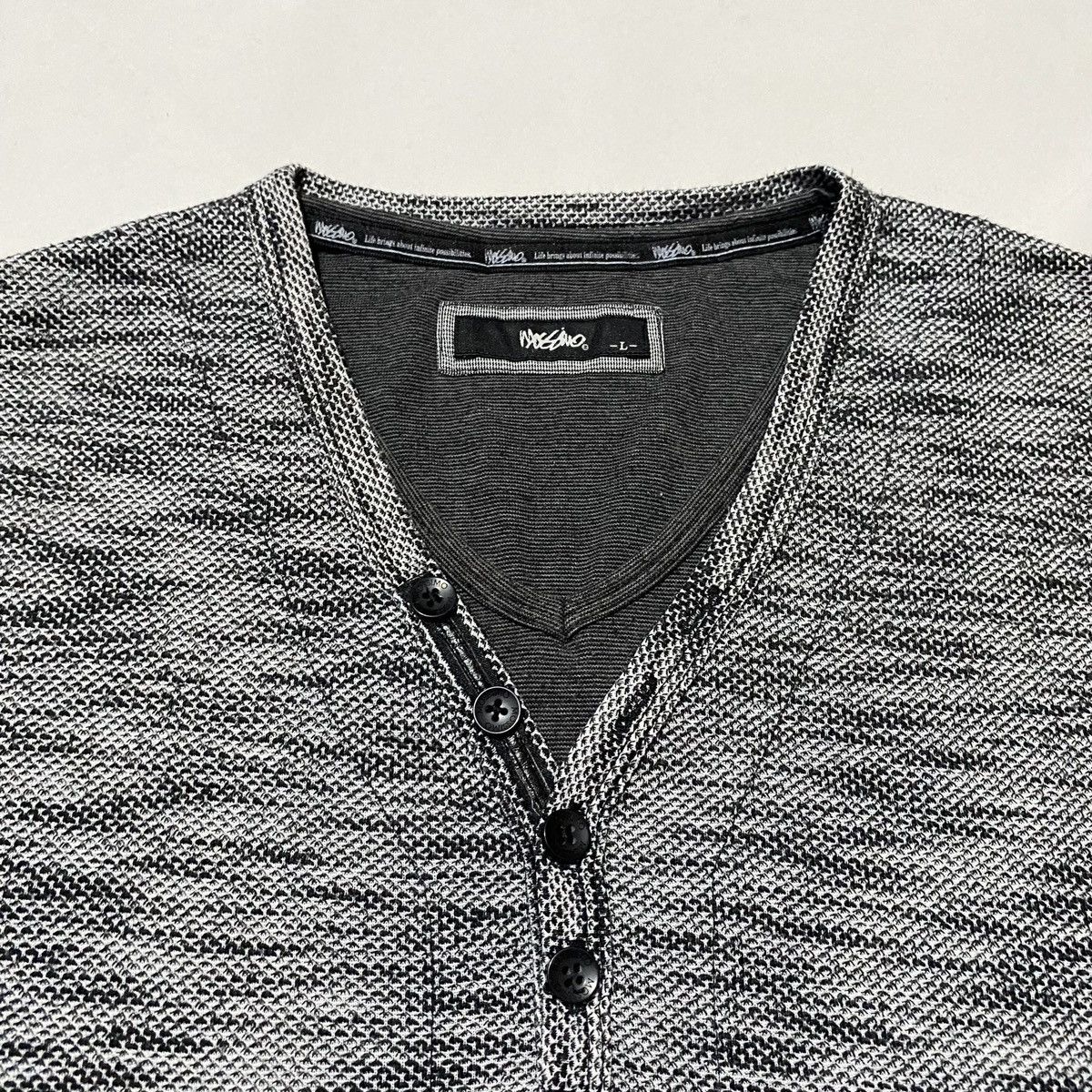 14th Addiction × If Six Was Nine × In The Attic Japanese Double Layer Knitted Tees Size US L / EU 52-54 / 3 - 9 Thumbnail