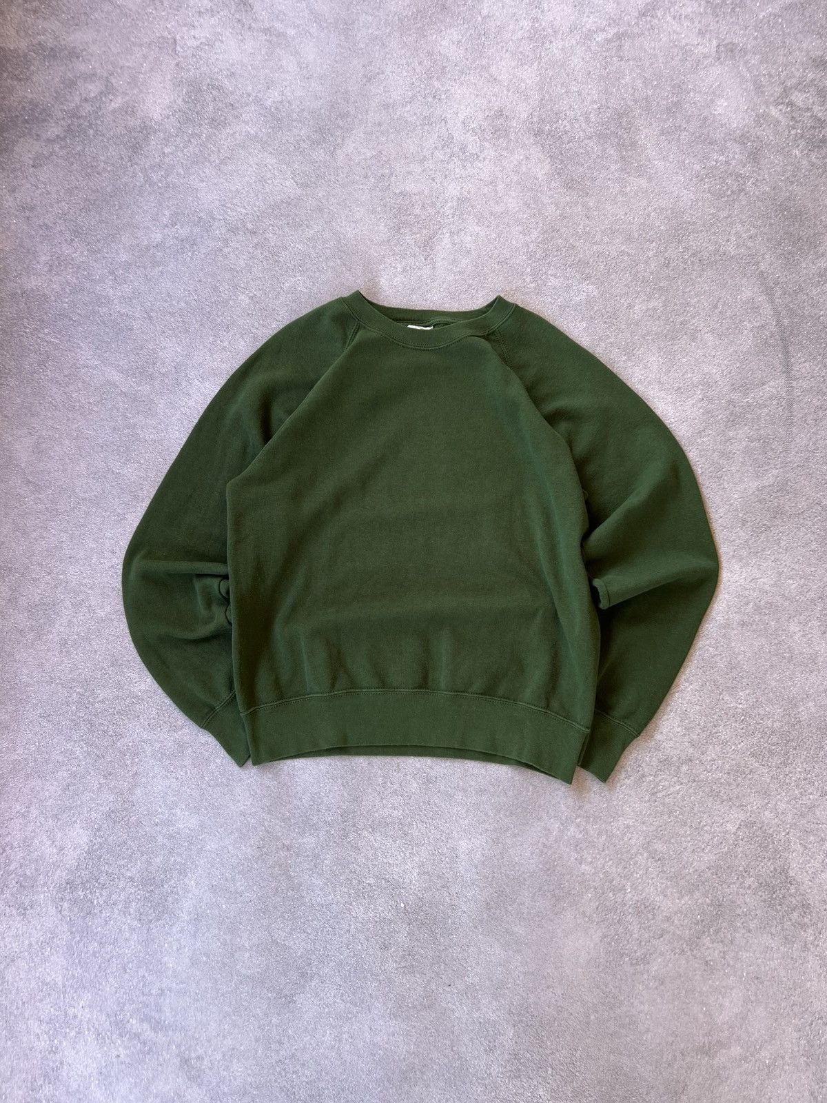 Japanese Brand Vintage Basic Green Faded Distressed y2k rick owens style Size US M / EU 48-50 / 2 - 2 Thumbnail