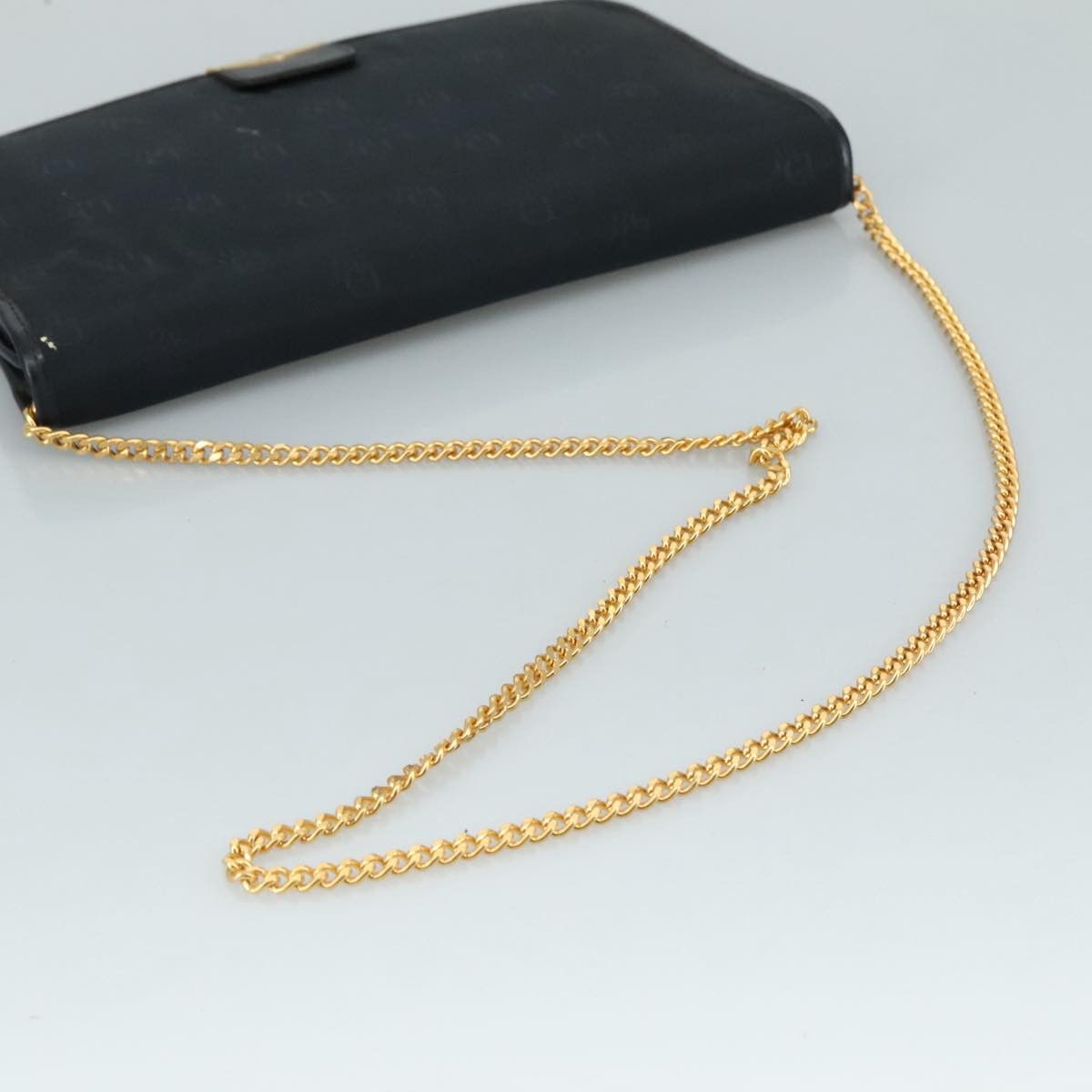 Dior DIOR Chain Shoulder Bag Nylon Navy Size ONE SIZE - 7 Thumbnail