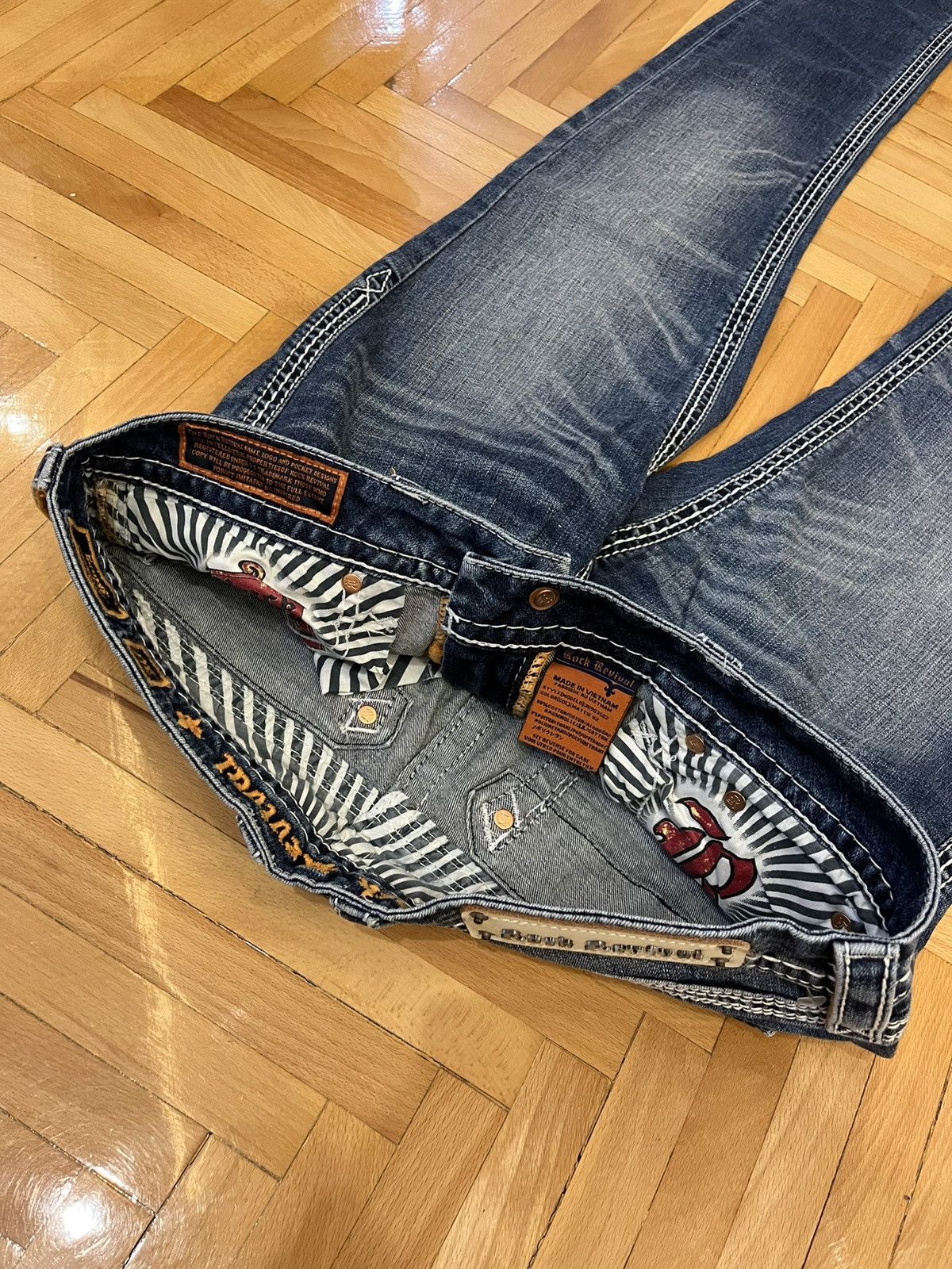 Rock Revival 2000s Rock Revival Jeans [RARE] Size US 30 / EU 46 - 3 Thumbnail