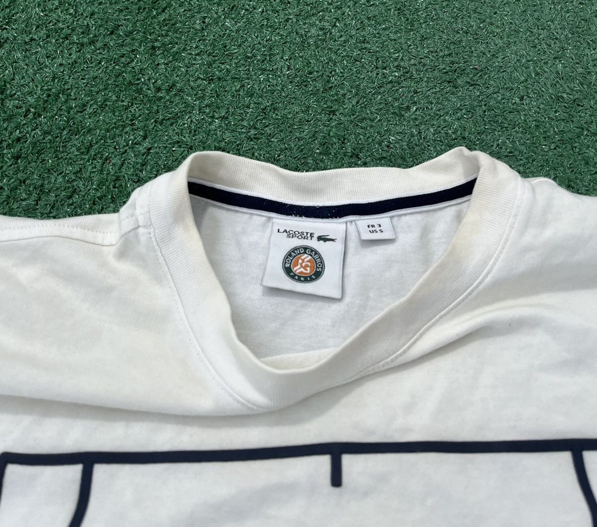 Lacoste Lacoste Roland Garros Tee Tennis Size US S / EU 44-46 / 1 - 4 Thumbnail