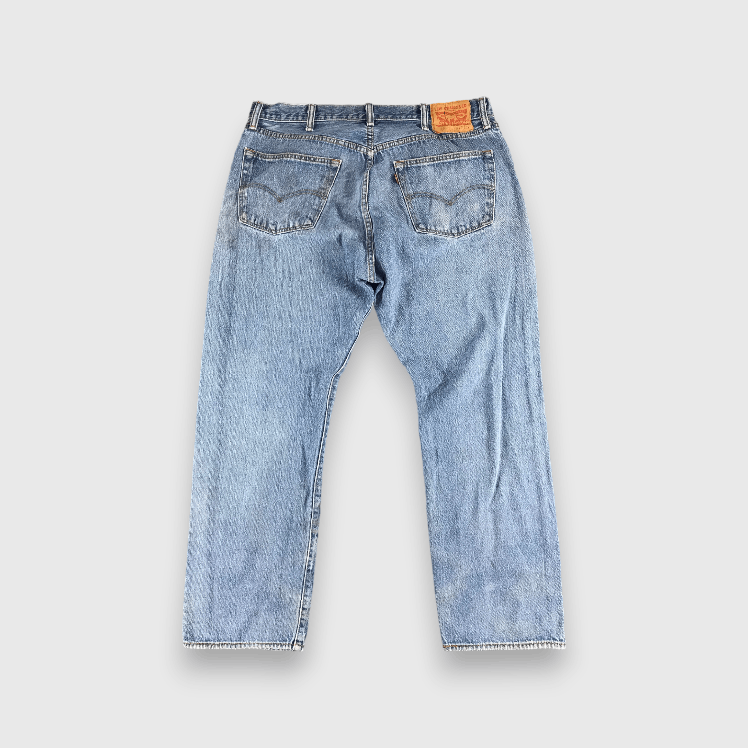 Levi's Vintage Levis 501 Jeans Stone Wash Denim -J344 Size US 37 - 2 Thumbnail