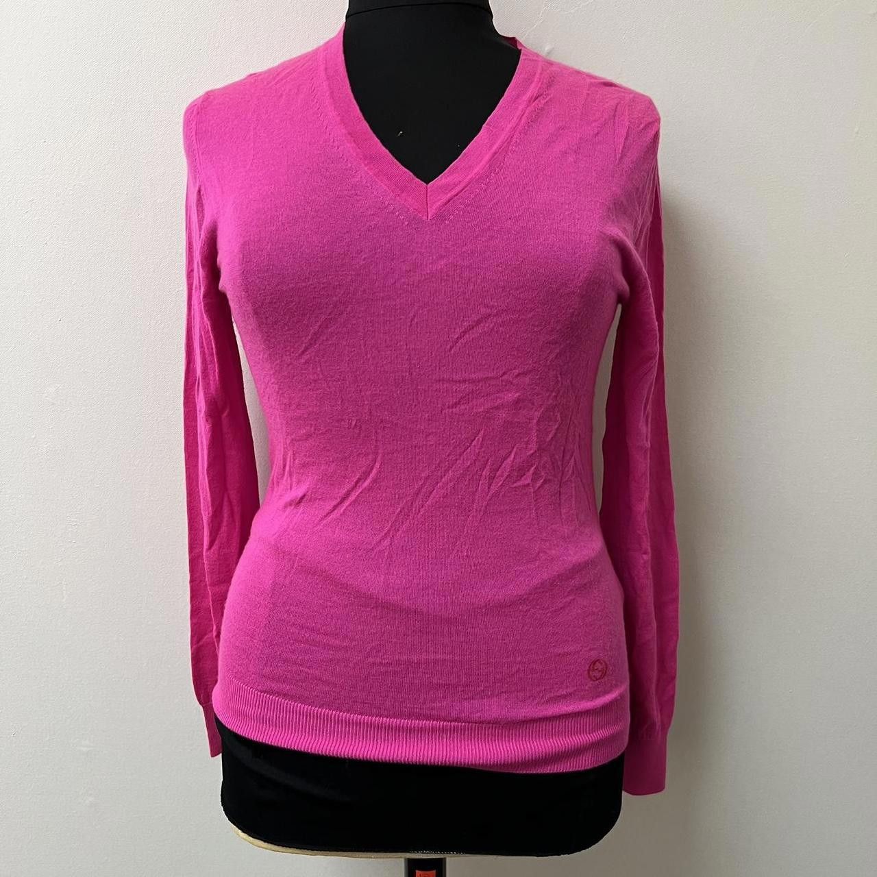 Gucci Gucci Cashmere Pink Sweater Size M / US 6-8 / IT 42-44 - 1 Thumbnail