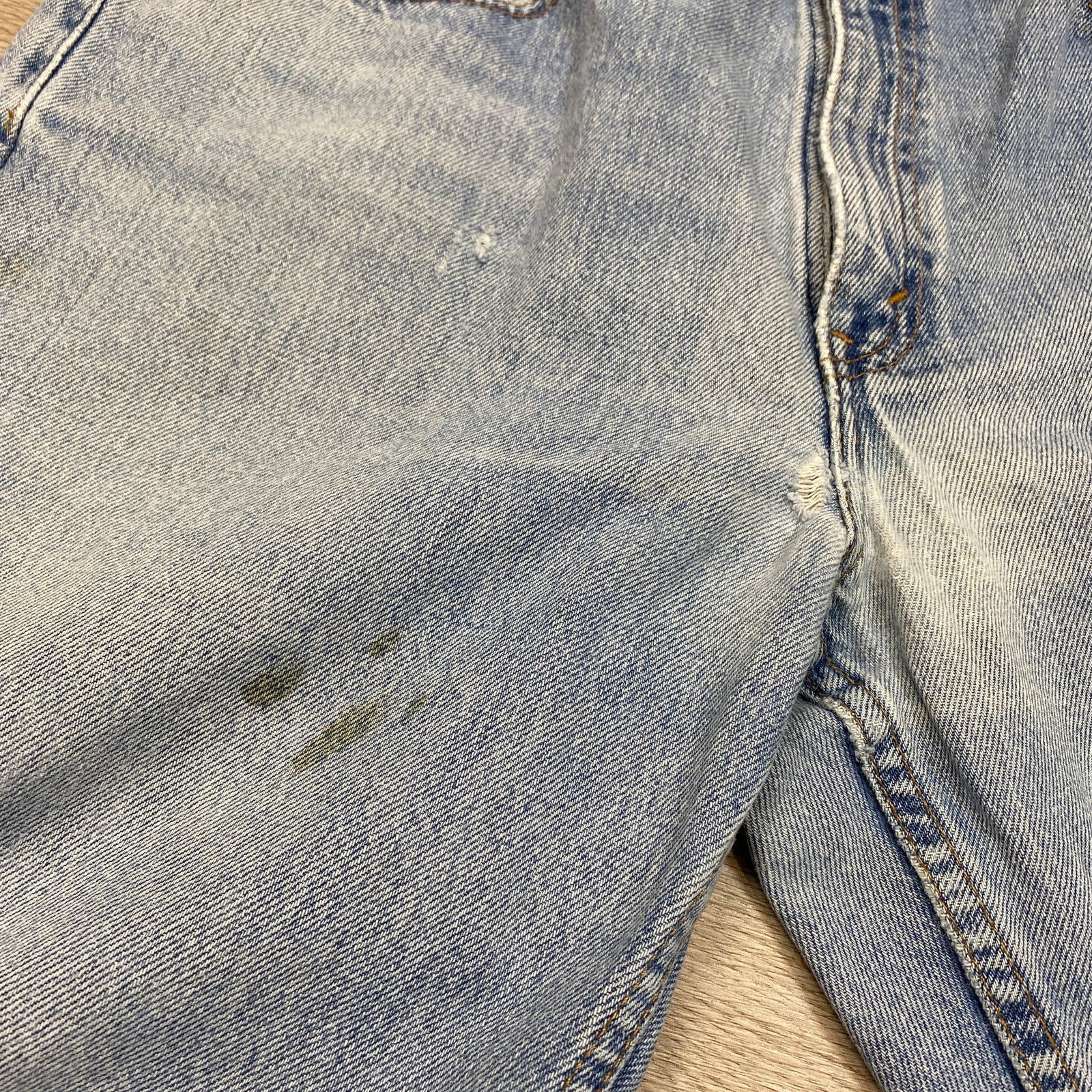 Levi's × Vintage VTG 90s Levi's 550 Relaxed Fit Jeans 32x32 Made in USA Size US 32 / EU 48 - 11 Thumbnail