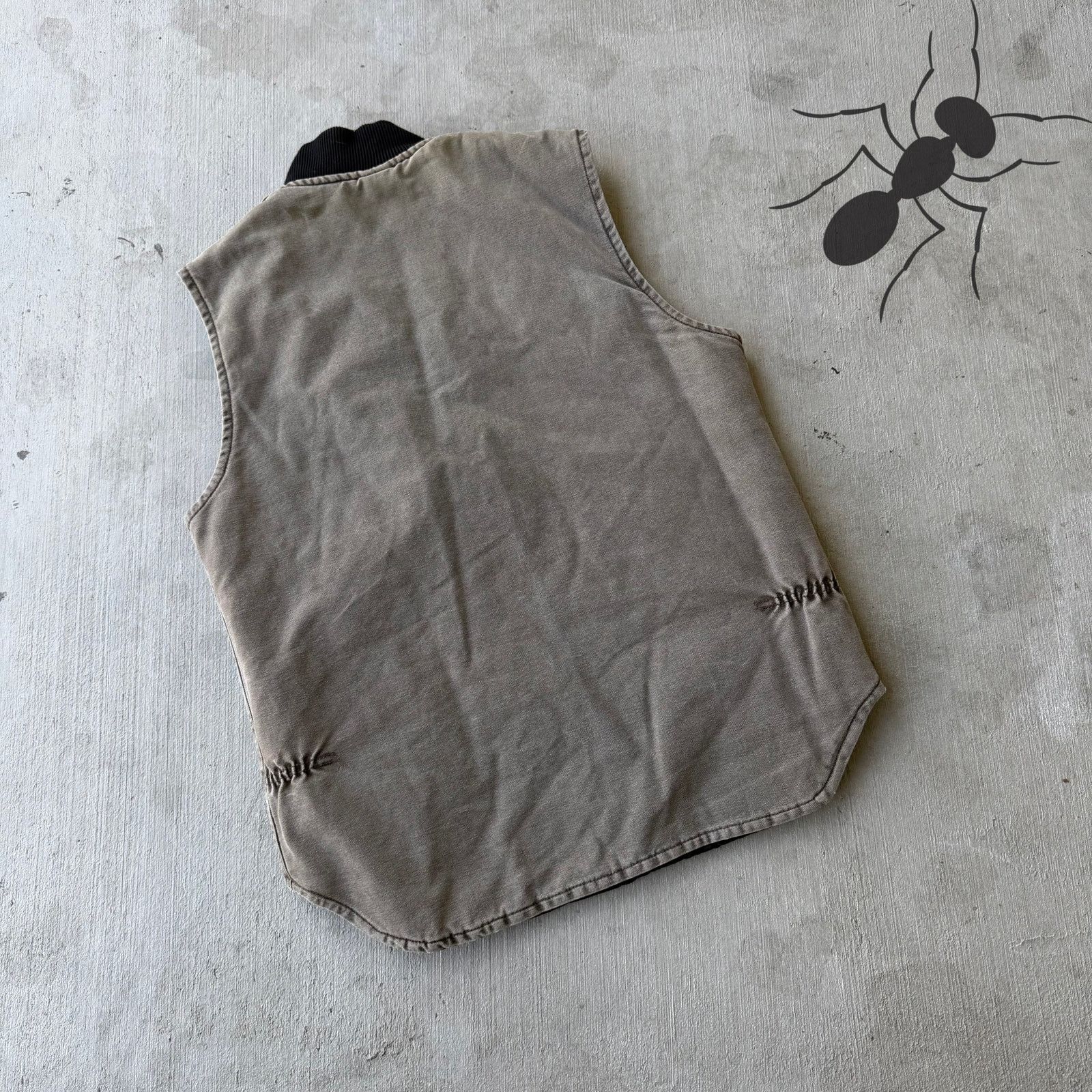 Carhartt × Vintage Carhartt brown quilted work wear vest Size US S / EU 44-46 / 1 - 4 Thumbnail