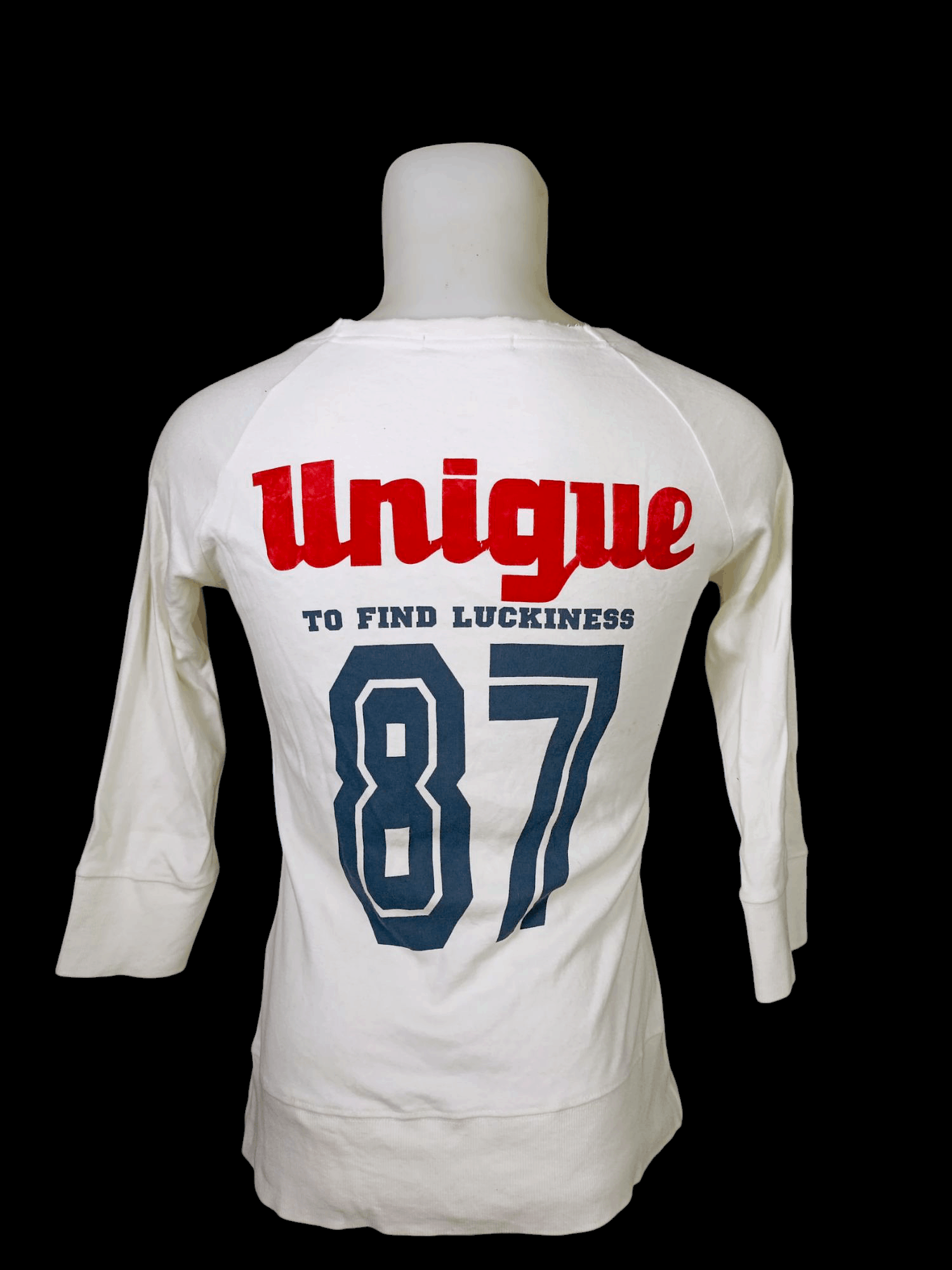 Japanese Brand UNIQUE JEANS BRAPPERS Crew Neck T-Shirt Longsleeve Size US M / EU 48-50 / 2 - 18 Thumbnail