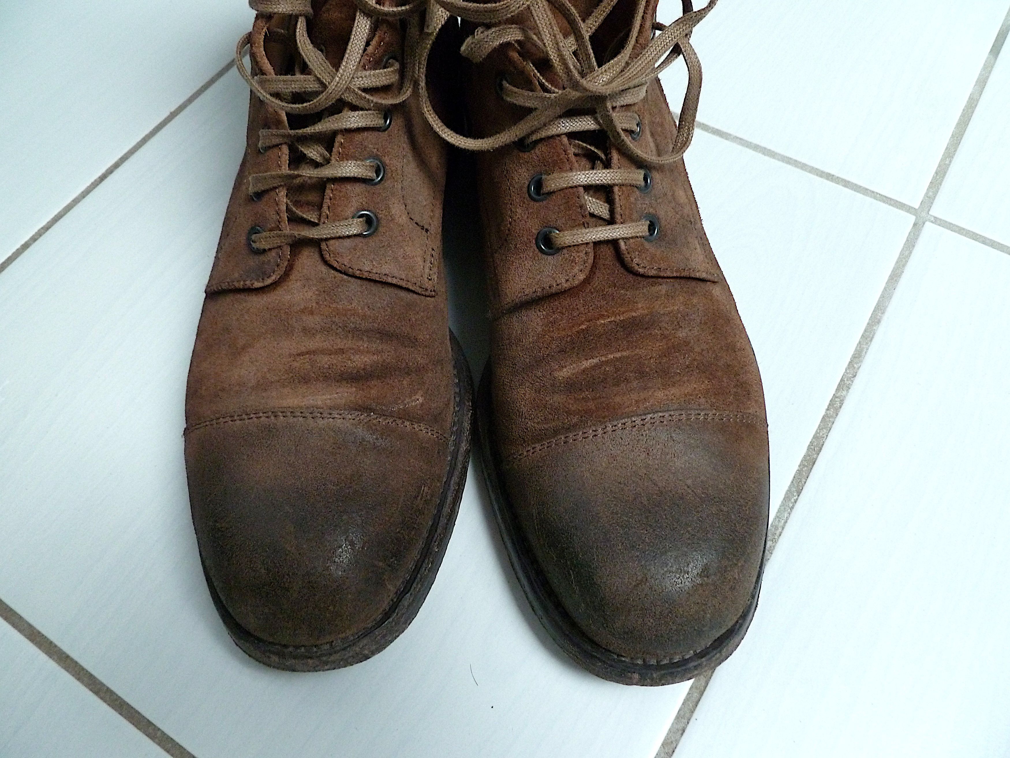 Officine Creative Brown combat boots by Officine Creative in suede or nubuck Size US 7 / EU 40 - 3 Thumbnail