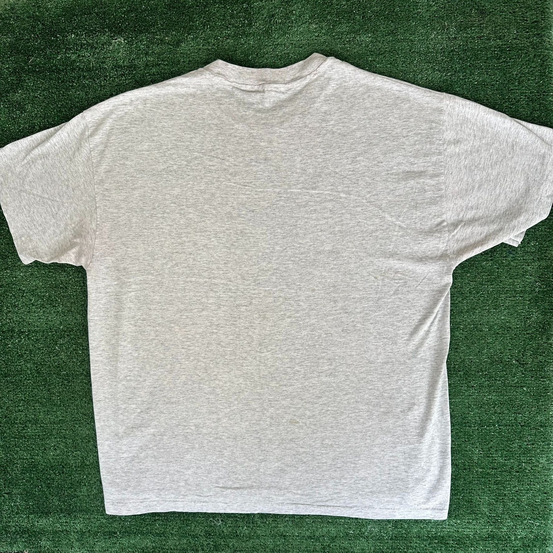 Hanes Vintage 90s Eagles Varsity Football T-Shirt Single Stitch Hi Size US XL / EU 56 / 4 - 5 Thumbnail
