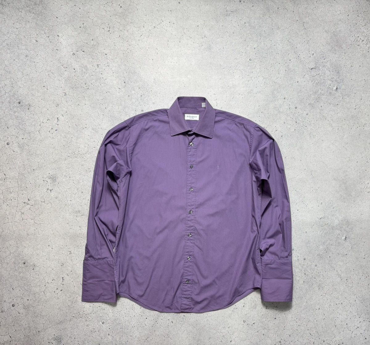 Yves Saint Laurent Yves Saint Laurent YSL Button Luxury Shirt Size US XL / EU 56 / 4 - 1 Thumbnail
