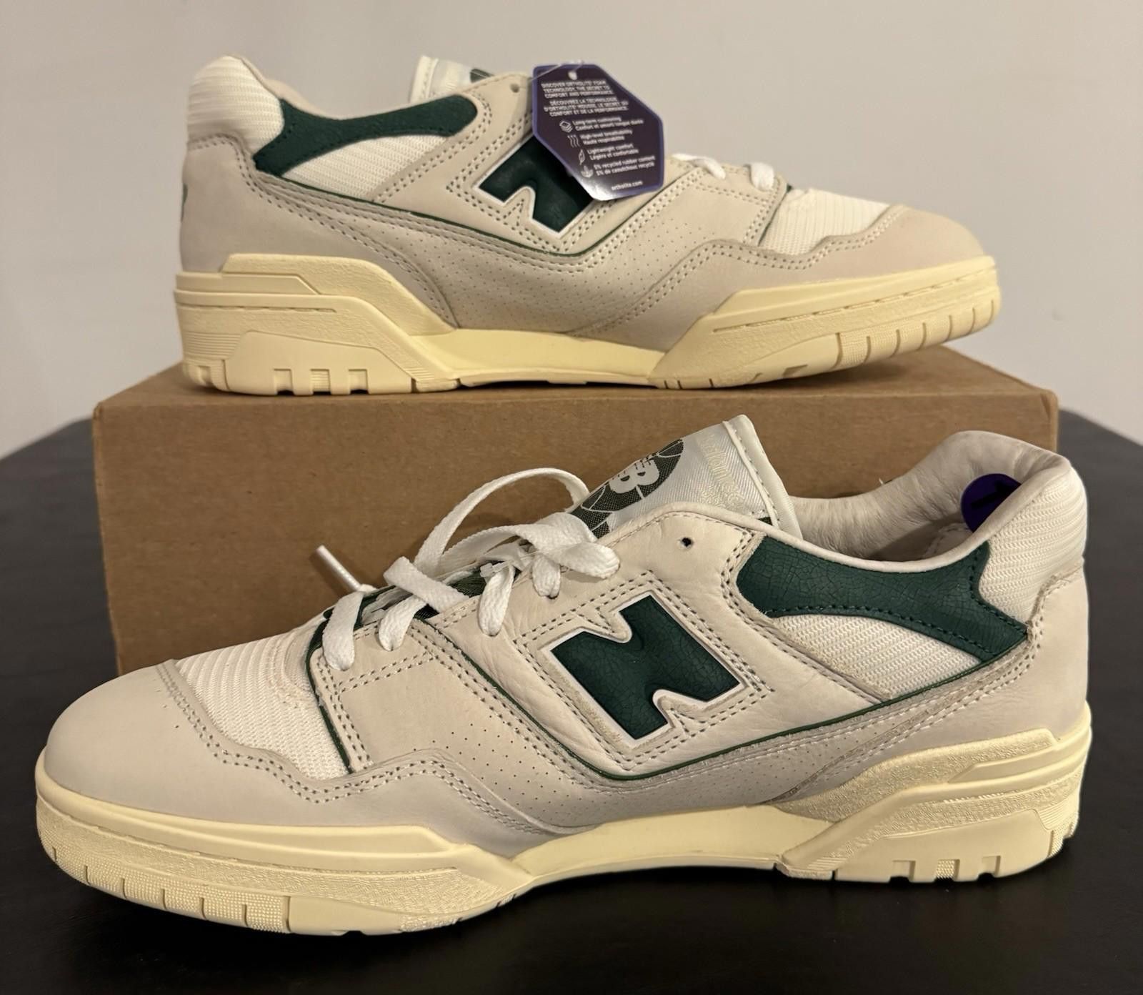 New Balance New Balance 550 Permafrost Dark Alpine Green 14 Size US 14 / EU 47 - 3 Thumbnail
