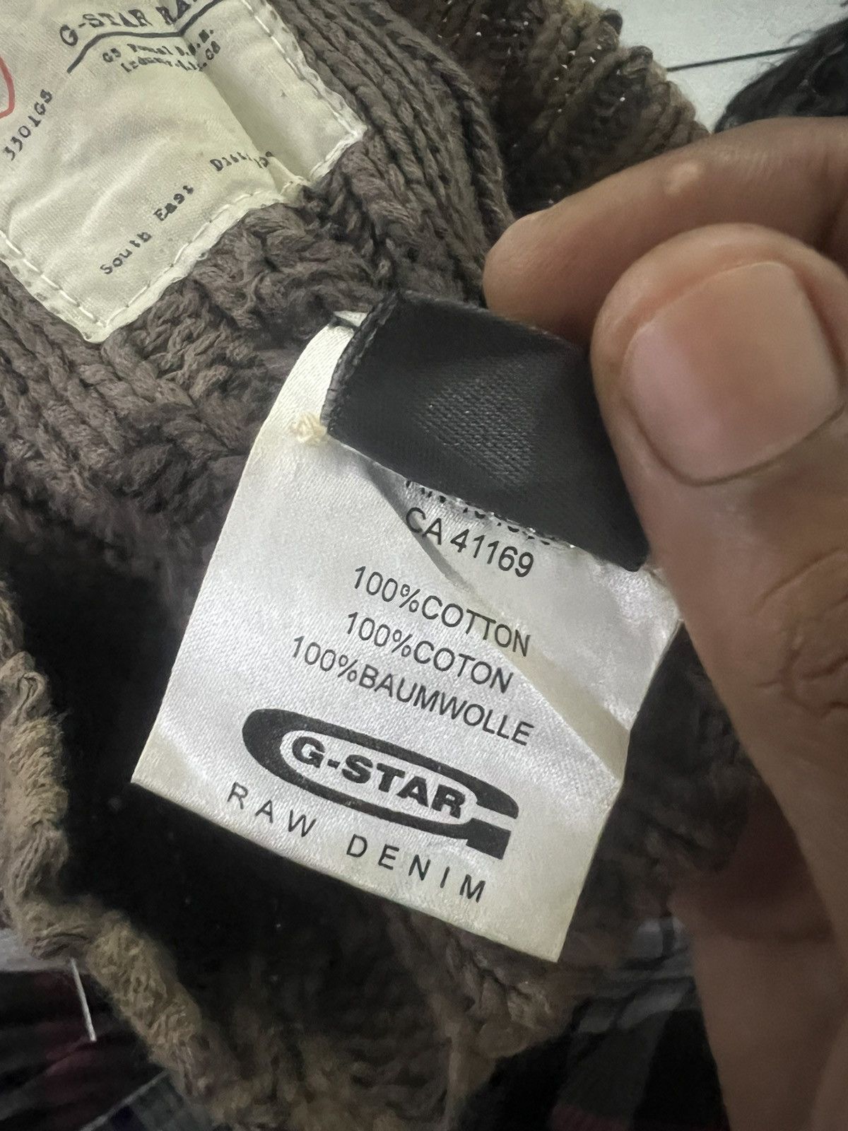 Japanese Brand × Vintage VINTAGE G-STAR RAW BEANIE HAT Size ONE SIZE - 8 Thumbnail